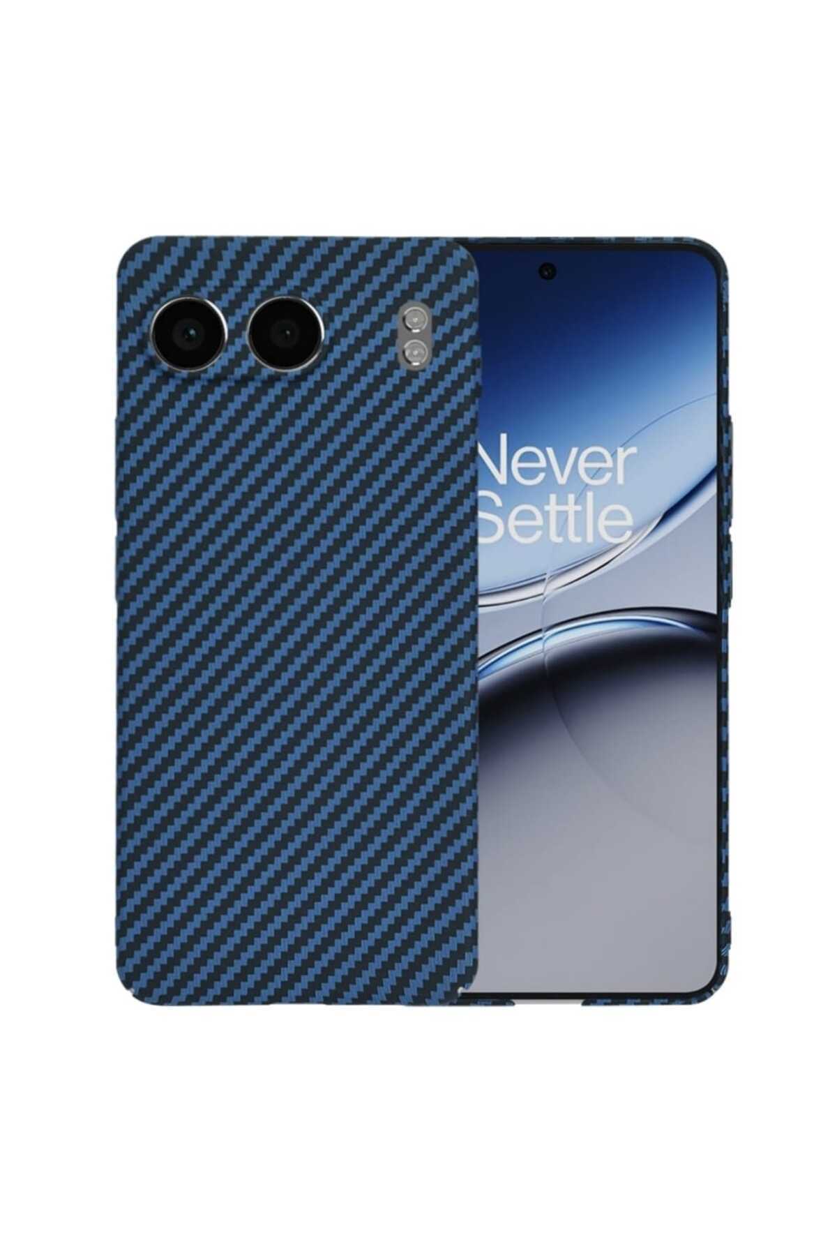 Techsuit-Husa pentru OnePlus Nord 4 - Techsuit Carbonite FiberShell - Cyan 1
