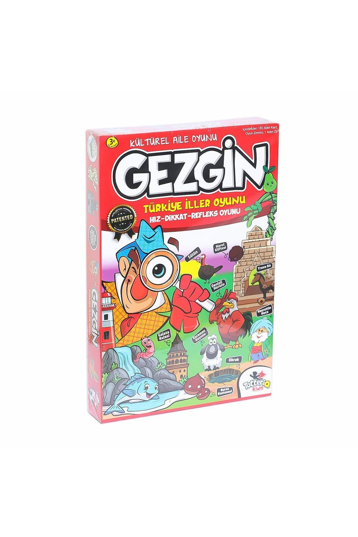 CRONDER 2290 Gezgin Türkiye İller Oyunu -Tottreiq