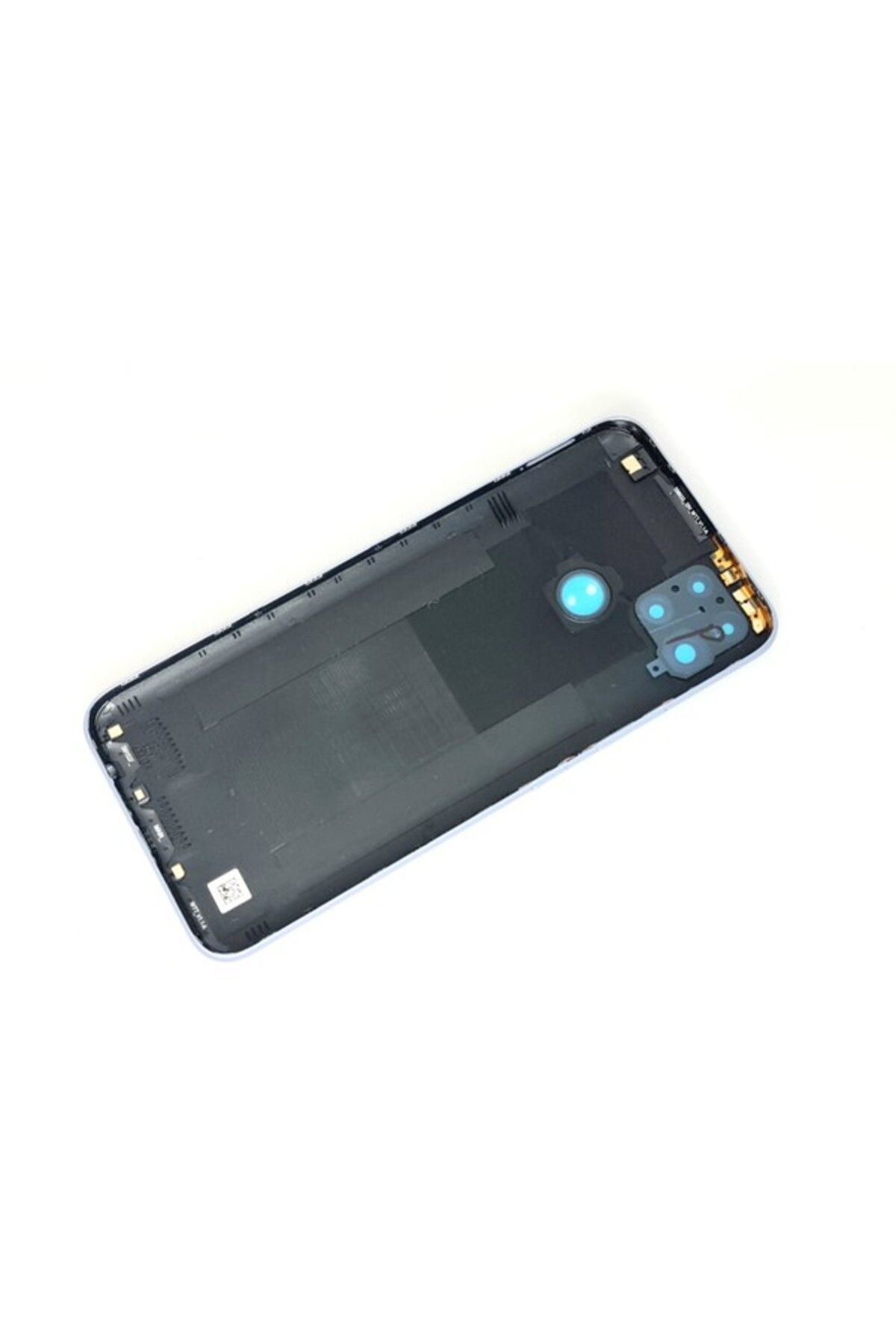 AXYA Oppo Realme C25 Kasa Arka Pil Batarya Kapağı Mavi