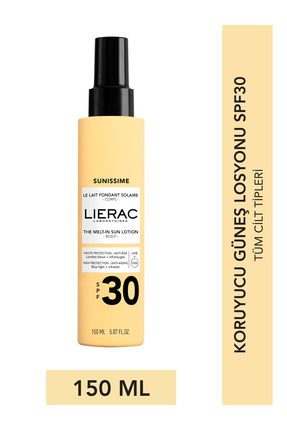 Lierac SUNISSIME The Sun Melting Milk SPF30 150 ml – Yüz ve Vücut İçin Güneş ...