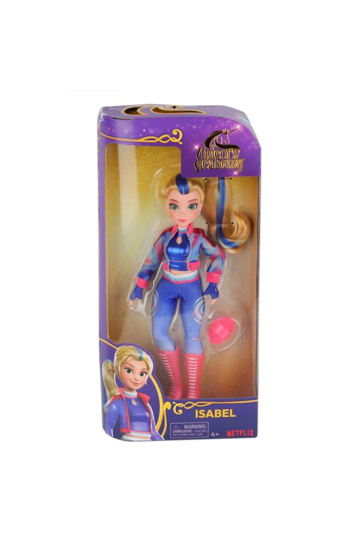 CRONDER Unicorn Academy Moda Bebeği 24 Cm, Çocuklar Için Sevimli Ve Eğlenceli Moda Bebeği