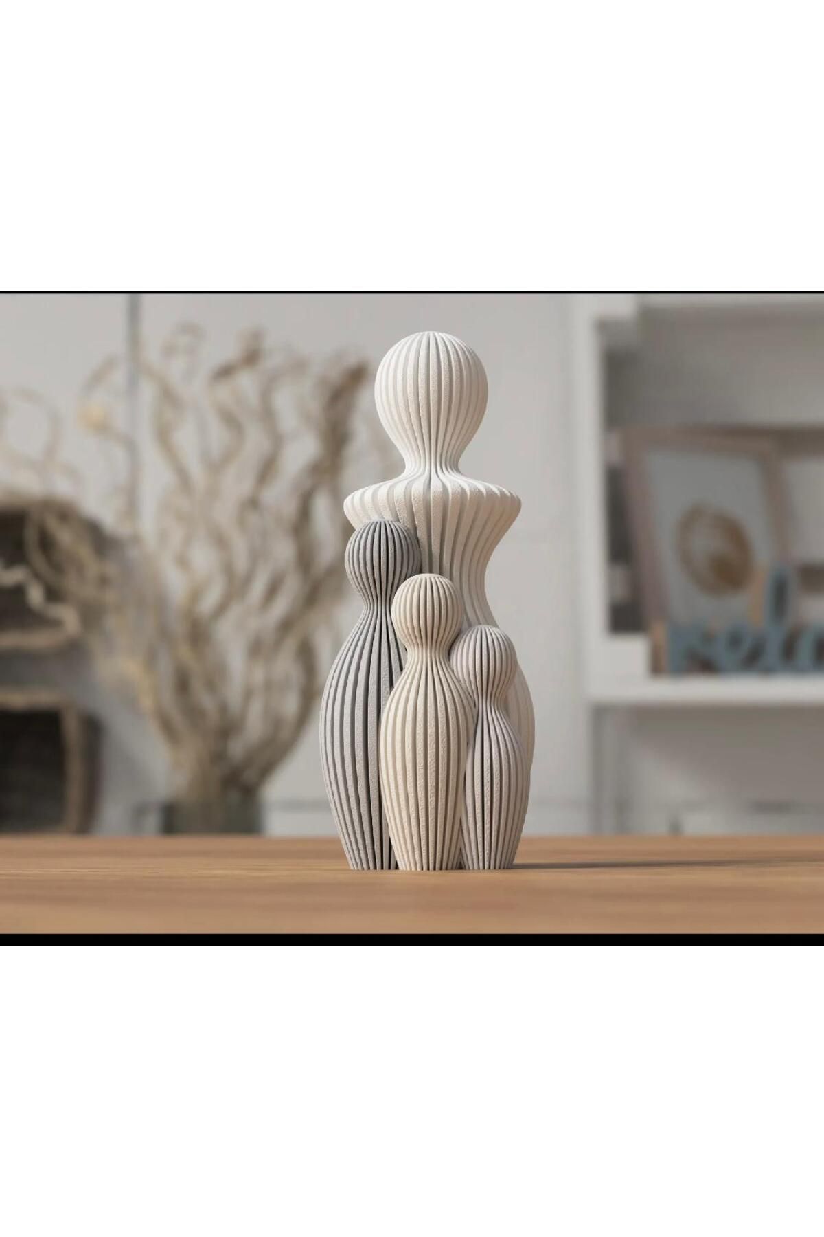 TIGEA Accessories 3d DEKORATİF ÜRÜN LOVE SALON/ OTURMA ODASI İÇİN TARZ BİBLO(PLASTİK)