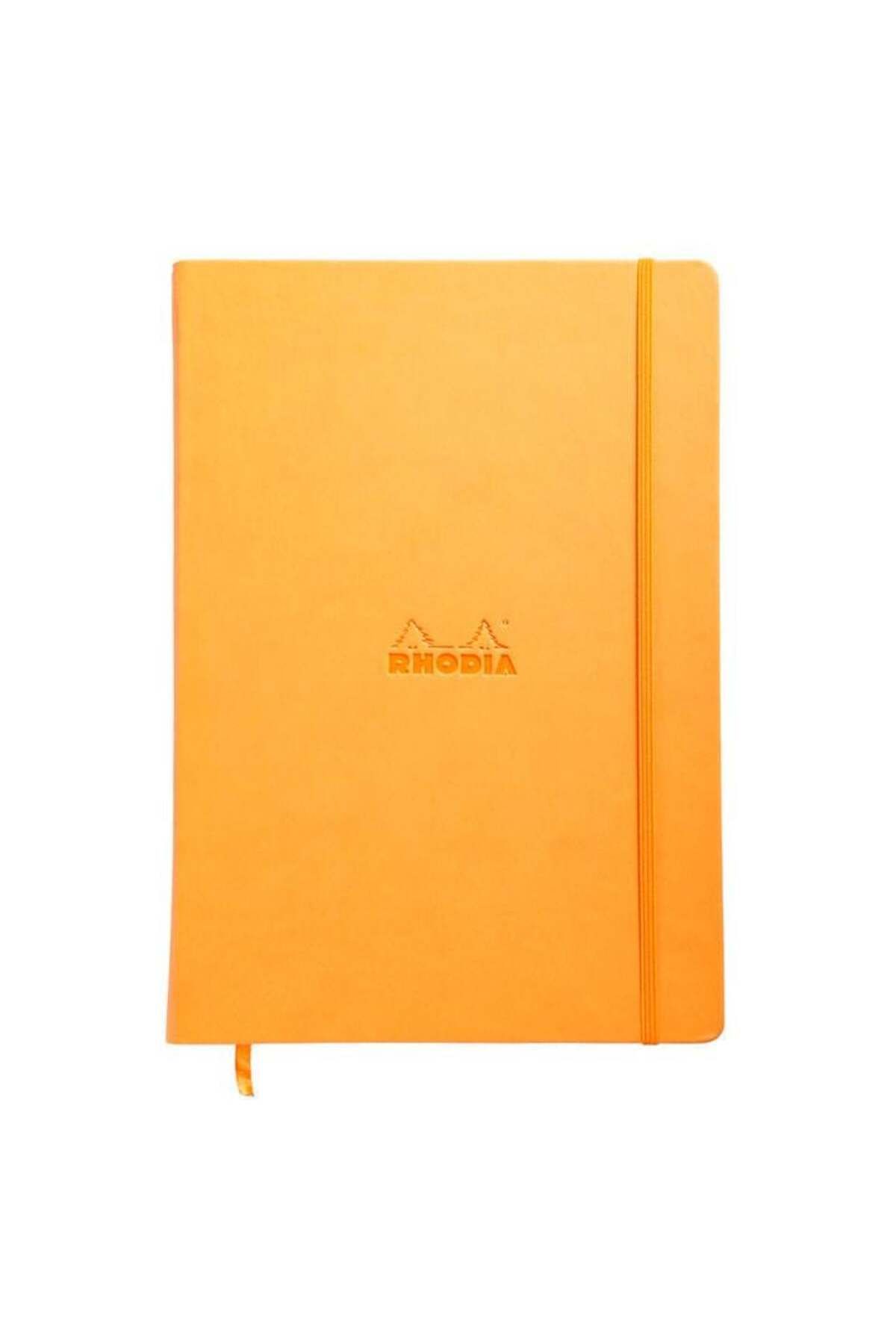 Rhodia Rhodiarama Çizgili Webnotebook A4 Turuncu