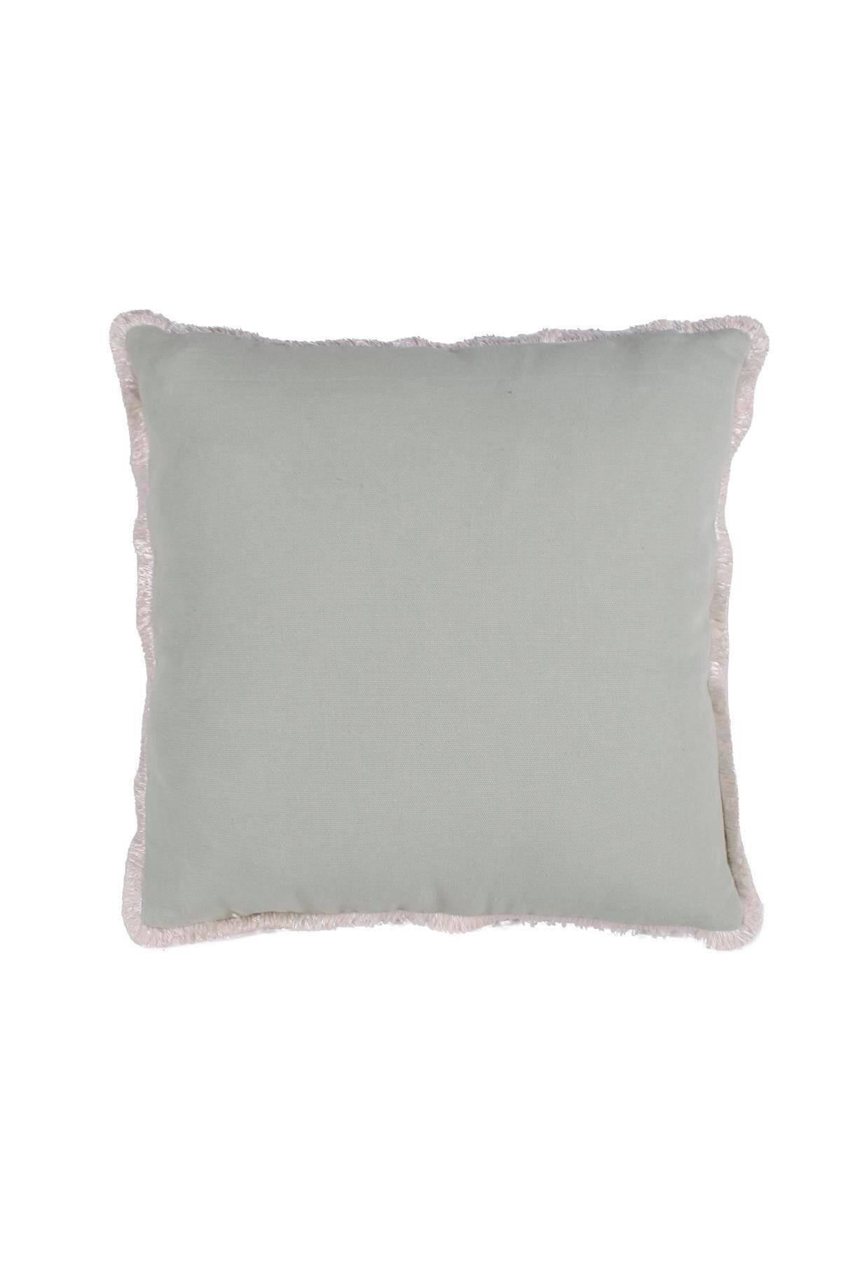 Deco Center Hana Gri 45x45 Cm Kırlent Kılıfı