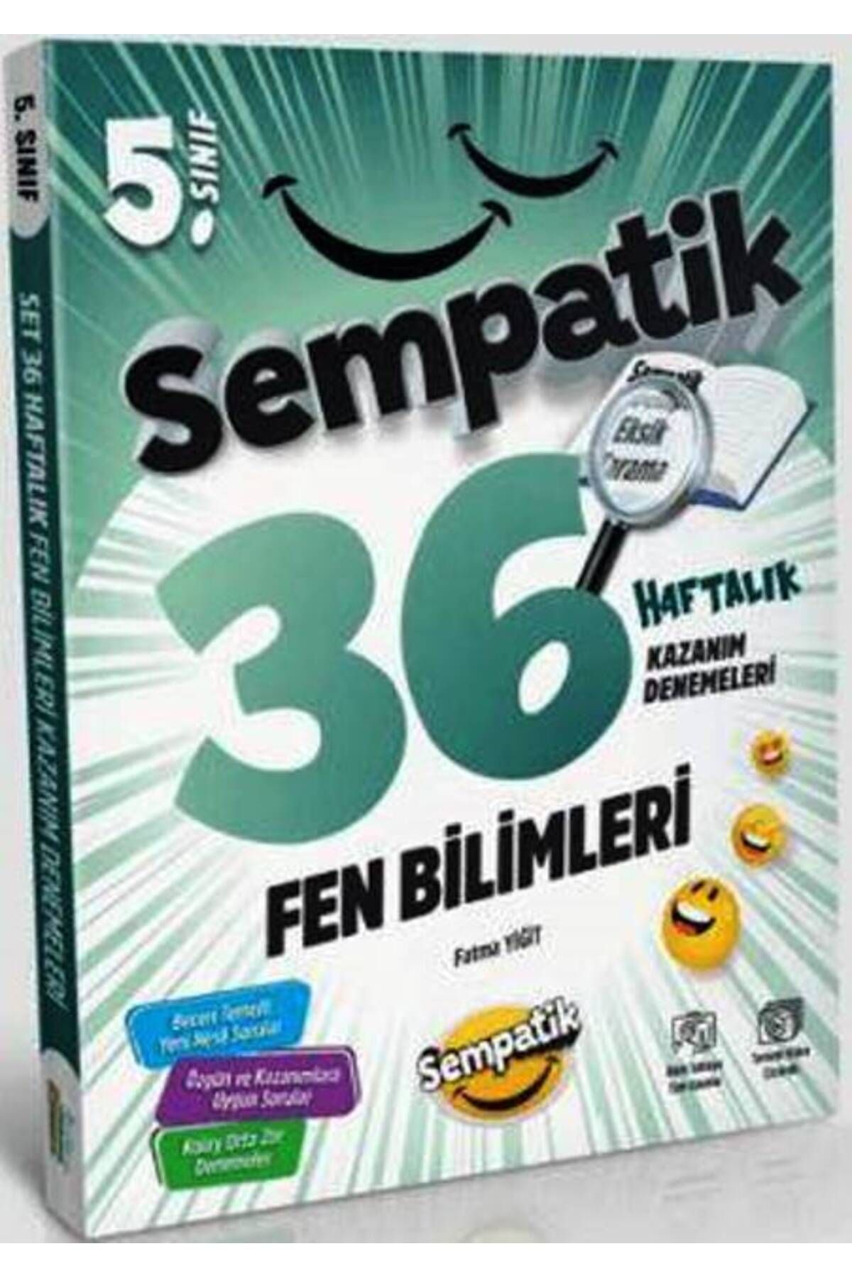 Ünlüler Karması Yayınları 5. Sınıf Fen Bilimleri 36 Haftalık Kazanım Denemeleri