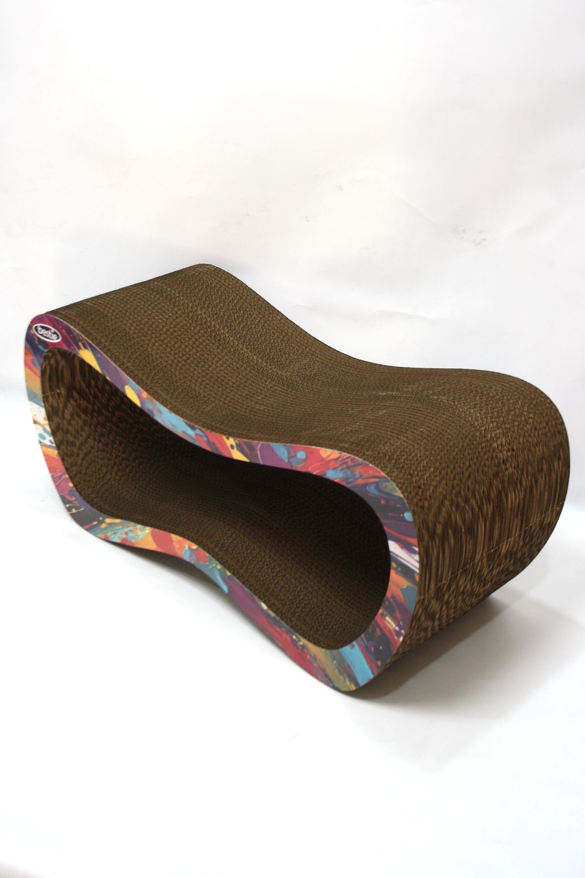 Bestie-Set of 2 - Cat Scratching Sofa Cardboard Cat Scratching Horizontal Scratching 4