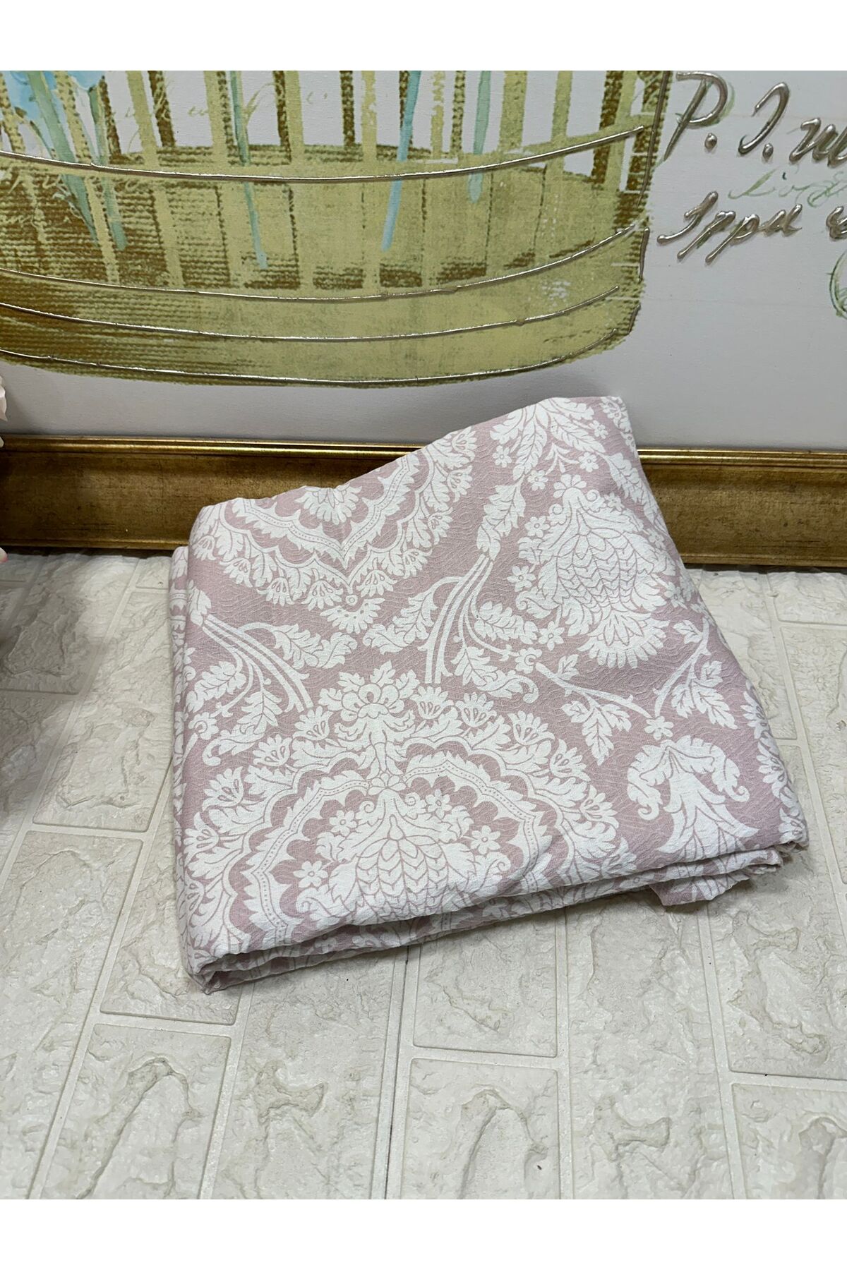 Pike Tek Kişilik Pembe % 100 Pamuk - 150x230