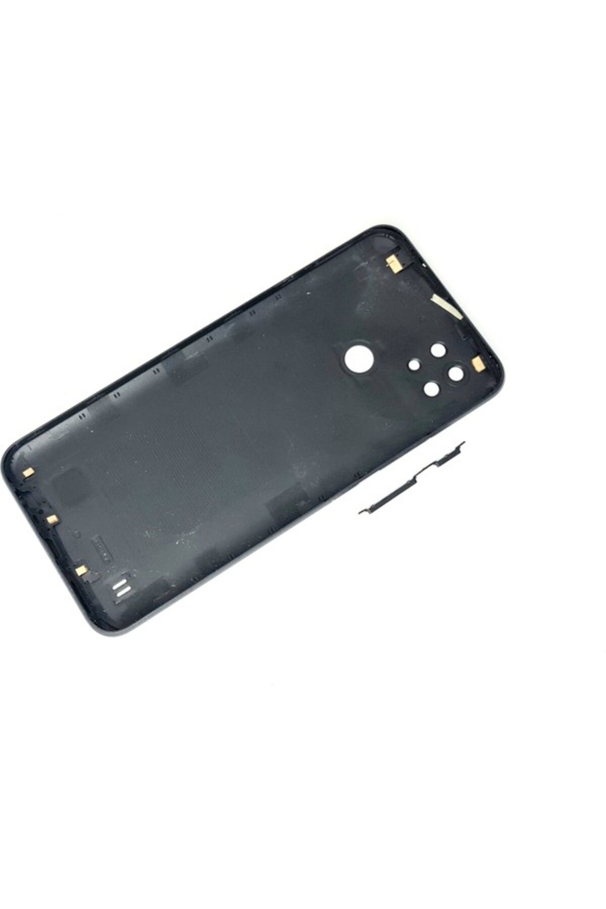 AXYA Oppo Realme C21 kasa Arka Pil Batarya Kapağı Siyah