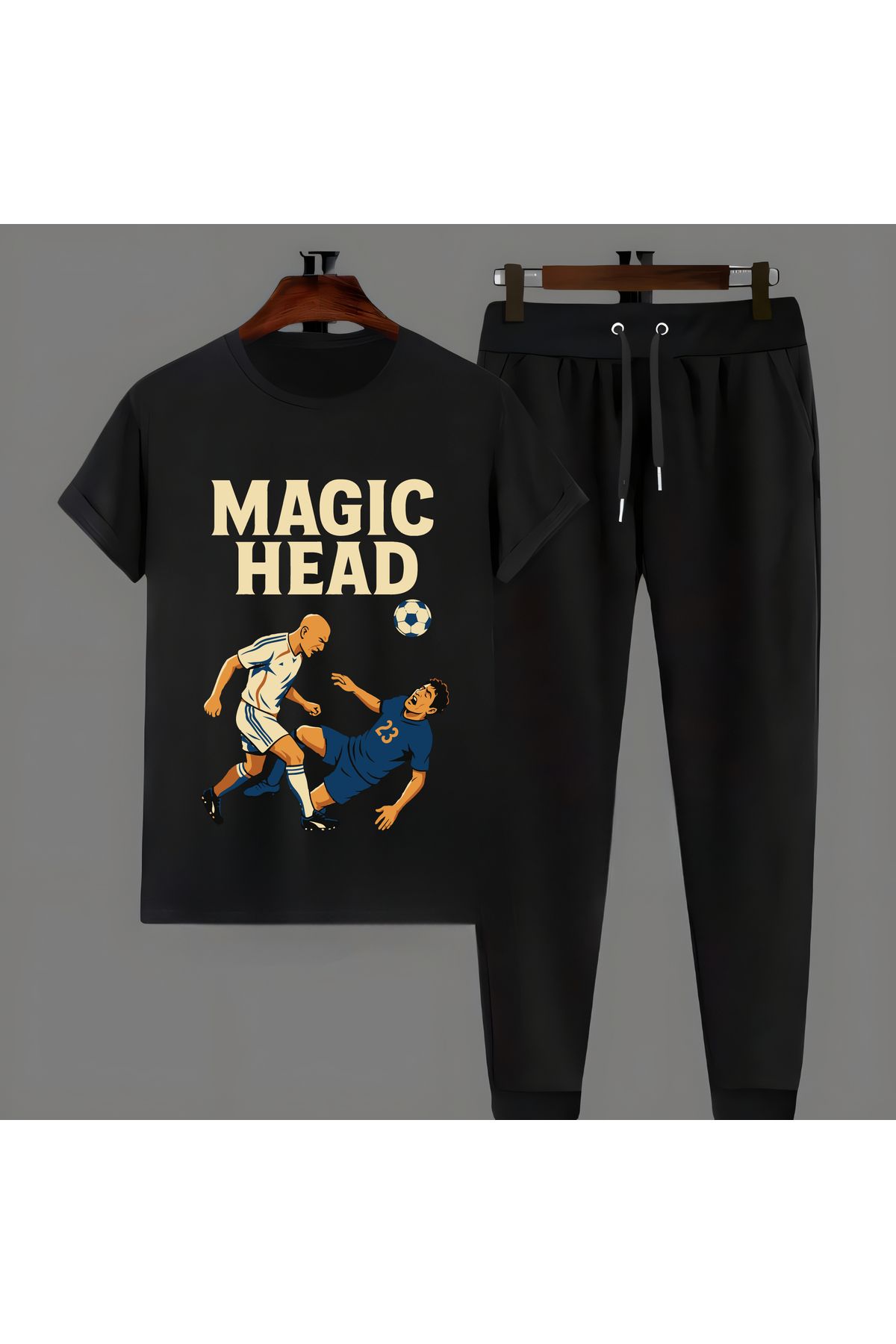 Biy Store Zidane sihirli kafası Materazzi milli takım forma unisex tişört kısa kollu t-shirt eşofman takımı