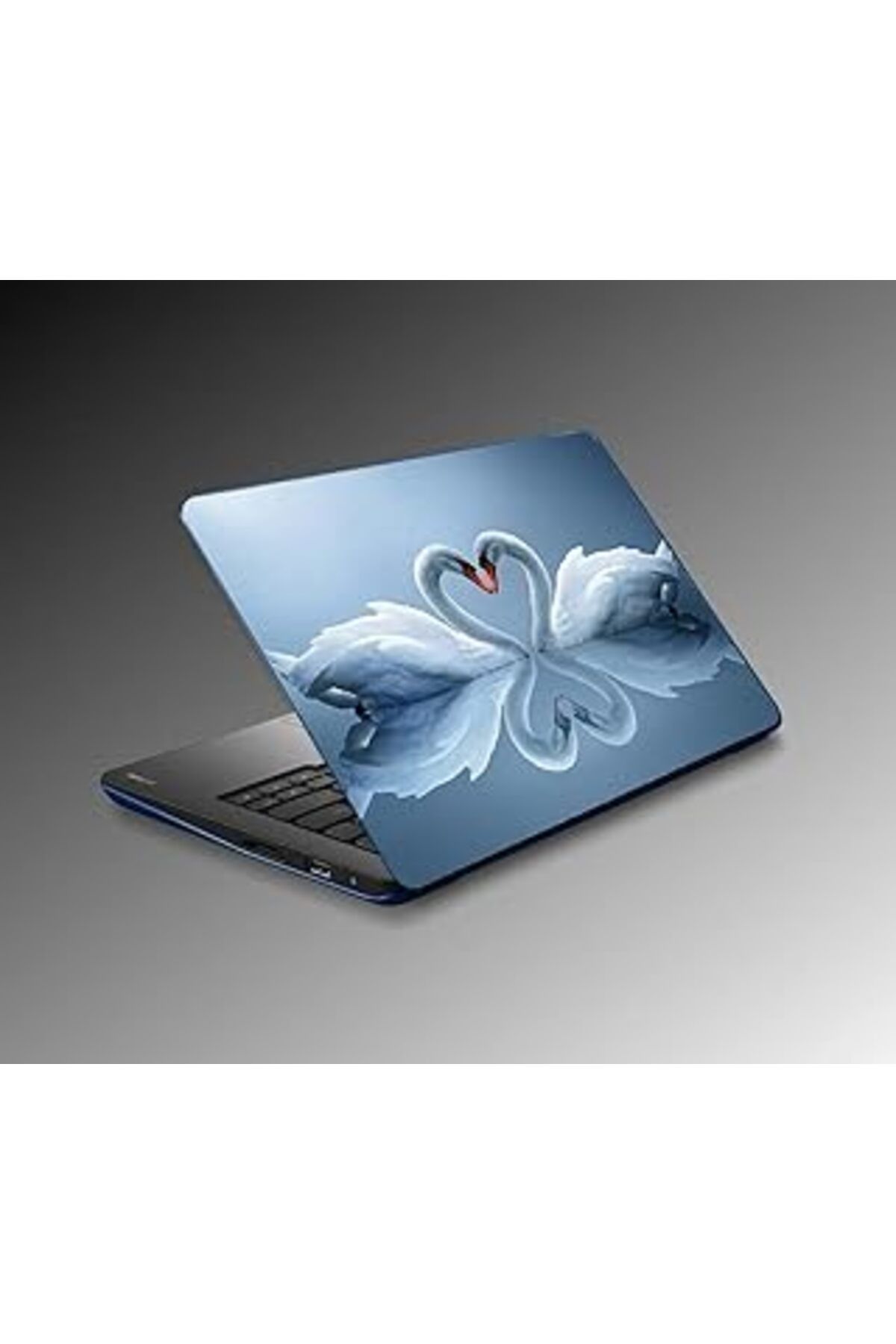 NETWORK ART Laptop Sticker Notebook Pc Kaplama Etiketi Kuğular