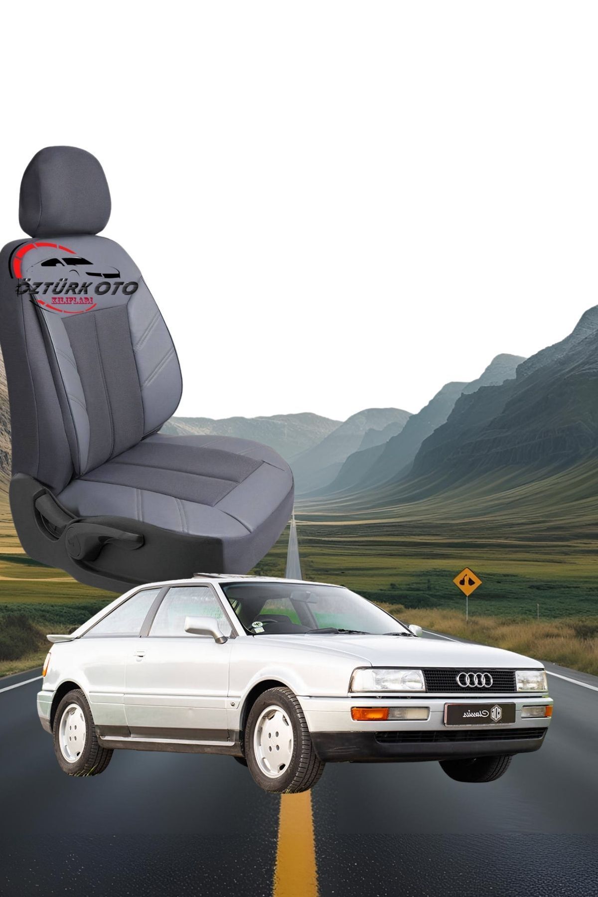 MEVLÜT ÖZTÜRK OTO KILIFLARI Akik Serisi Audi 90 Tam Set Oto Koltuk Kılıfı