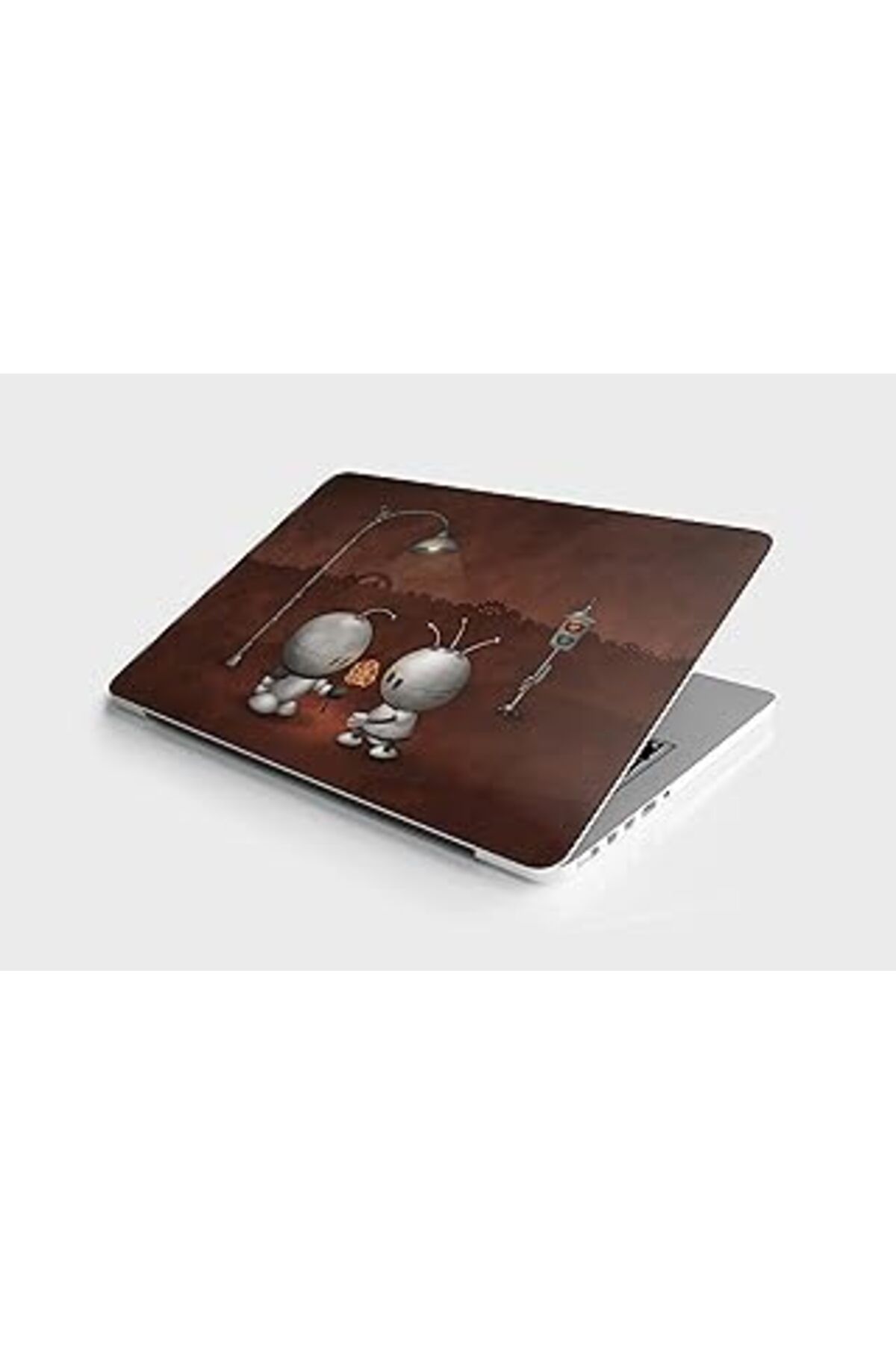 NETWORK ART Laptop Sticker Notebook Pc Kaplama Etiketi Robotic Love