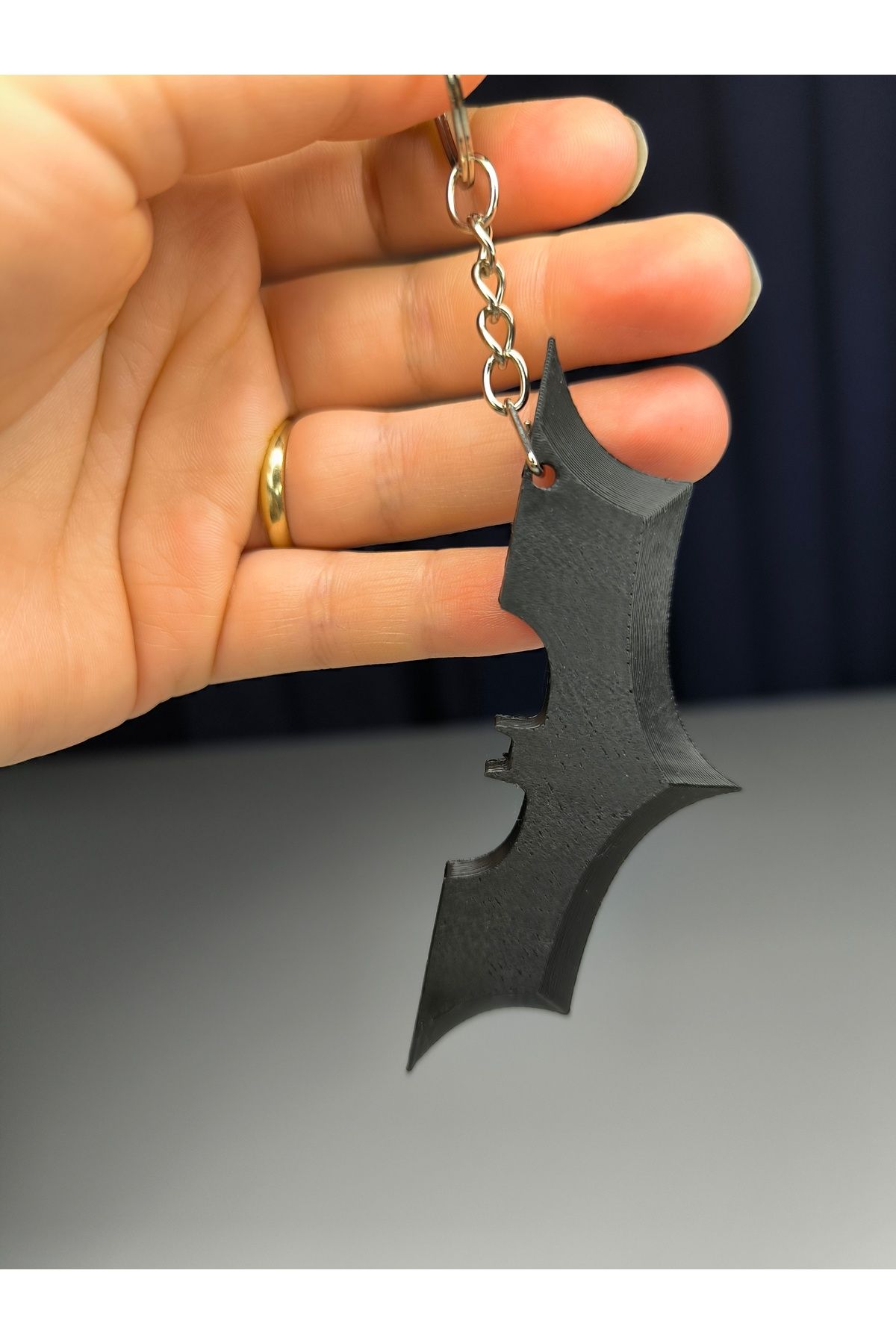 Mutu Store Batman Logolu Anahtarlık
