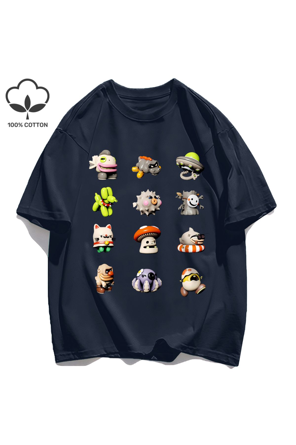 StartMore Y2k Vintage Tişört Tee Oniki Karikatür Amerikan Retro Retro