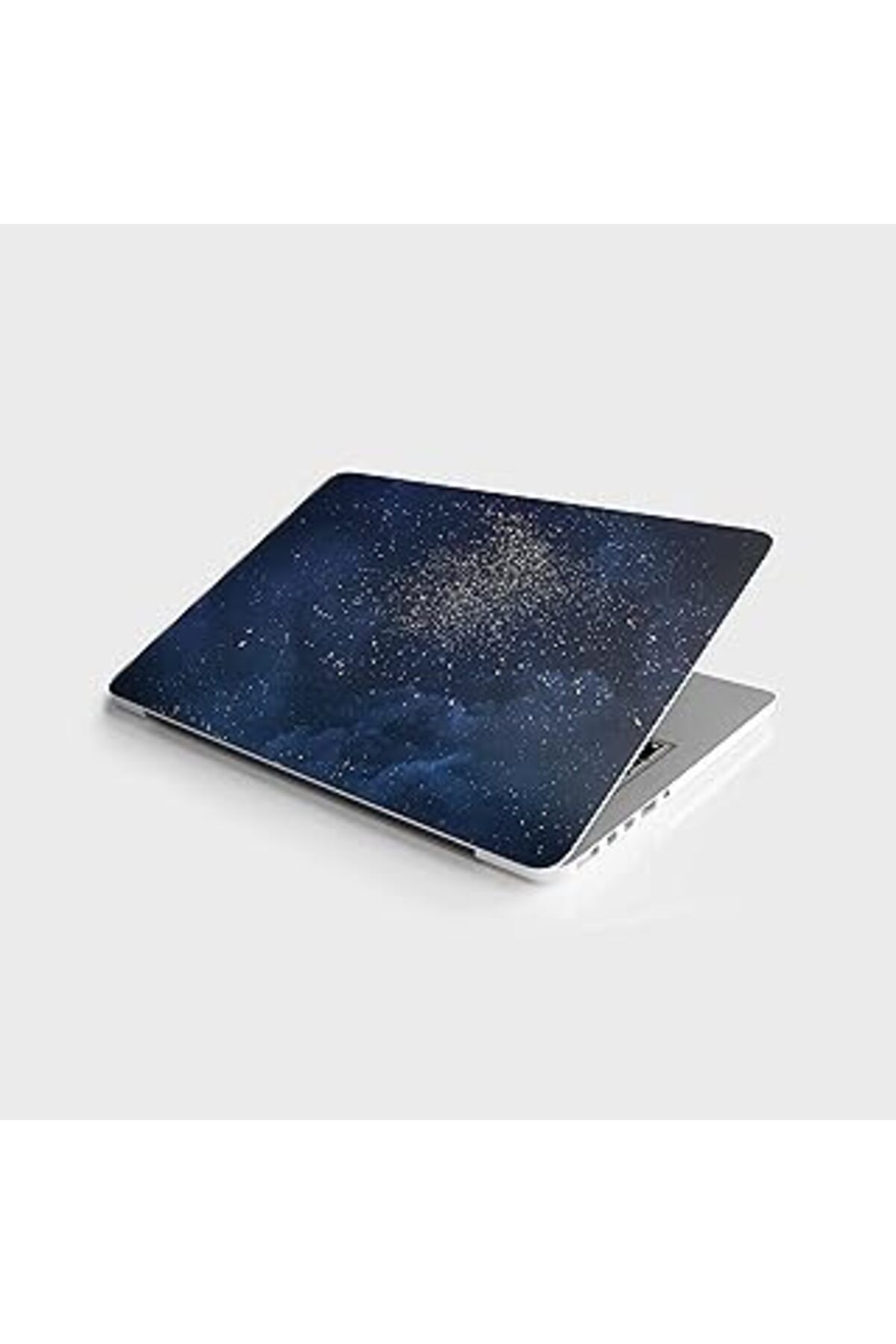 Mu Art Ahşap Laptop Sticker Notebook Pc Kaplama Etiketi Yıldızlar Gece