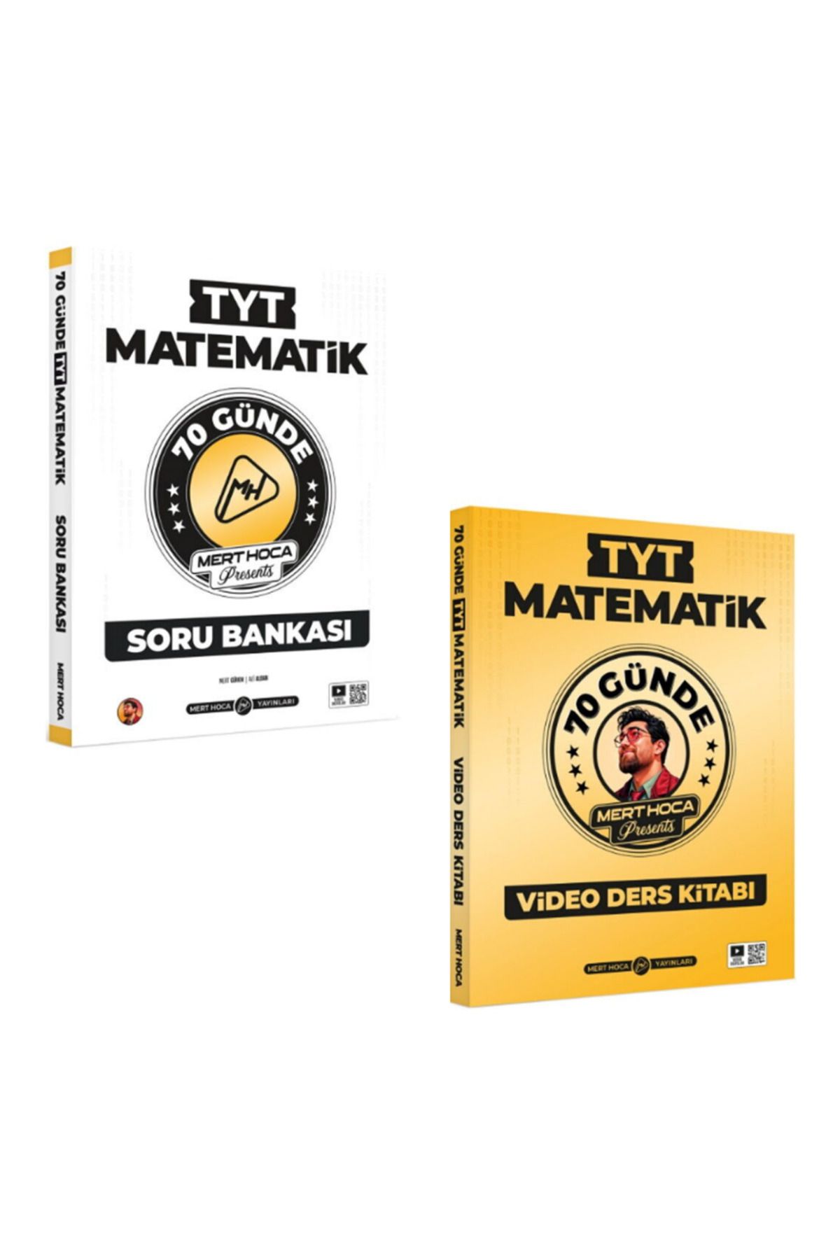 Marsis Yayınları 2026 Mert Hoca 70 Günde TYT Matematik Soru Bankası ve Video Ders Kitabı