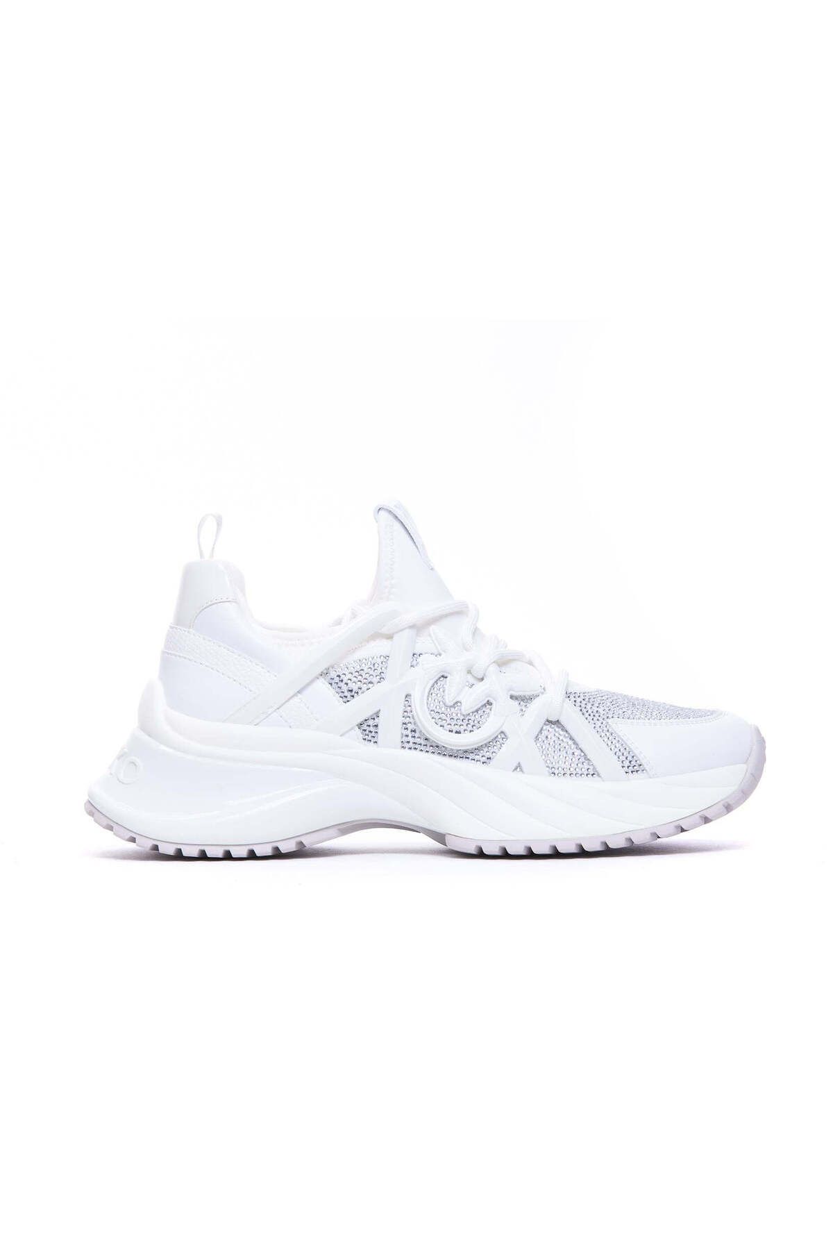 スニーカー PINKO Woman Sneakers White SS0027P025 Z1B scarpe donna bianche - PINKO - Urso Moda