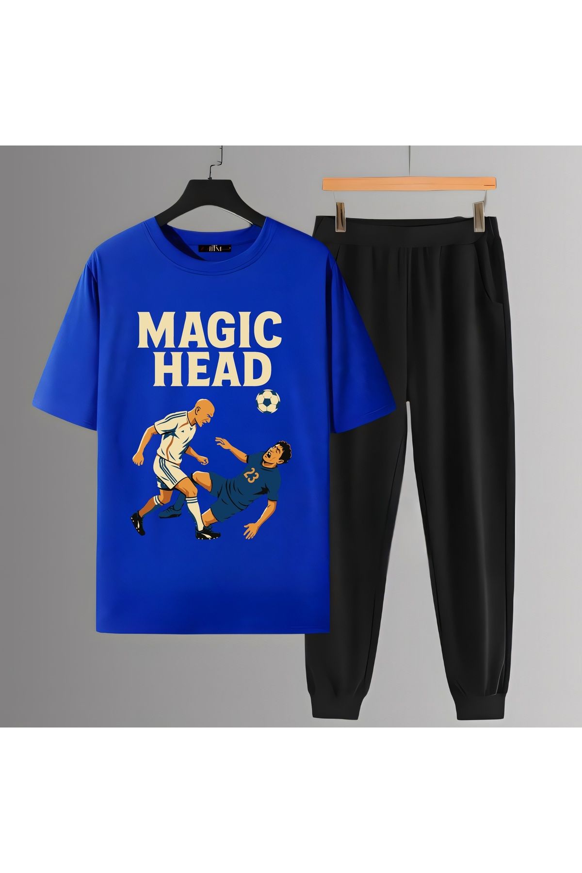 Biy Store Zidane sihirli kafası Materazzi milli takım forma unisex tişört kısa kollu t-shirt eşofman takımı