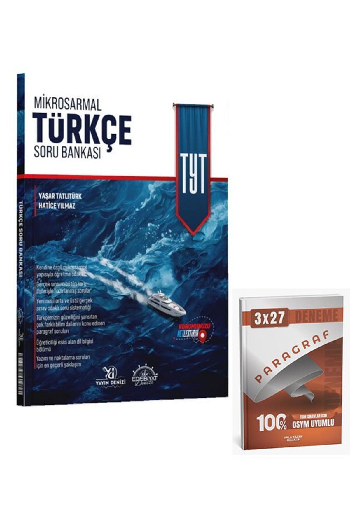 Anla Kazan Yayınları Edebiyat Denizi 2026 TYT Türkçe Soru Bankası+Anla Kazan Paragraf