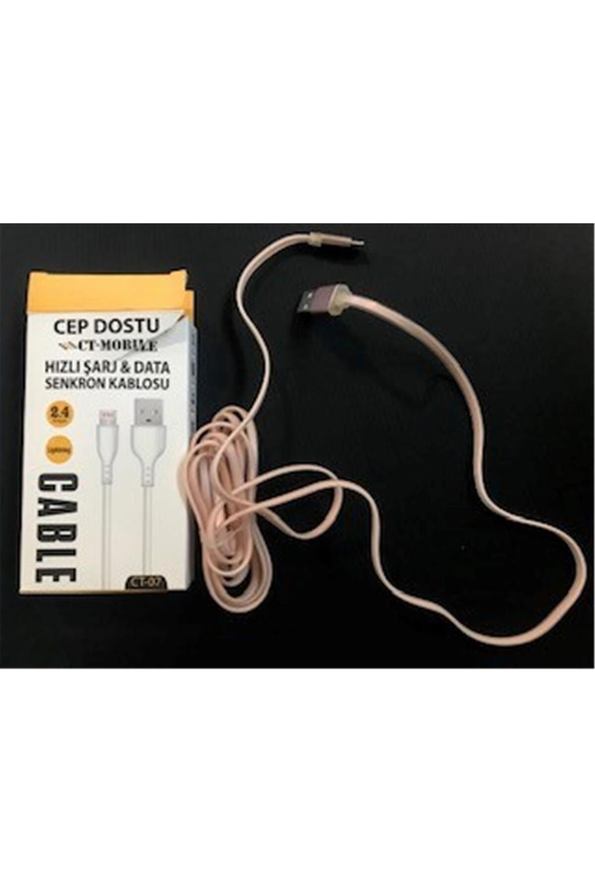 Vobotek Teknoloji Dataline Ct-07 2.4a Lightning Data Kablosu Hızlı Şarj 1,5mt
