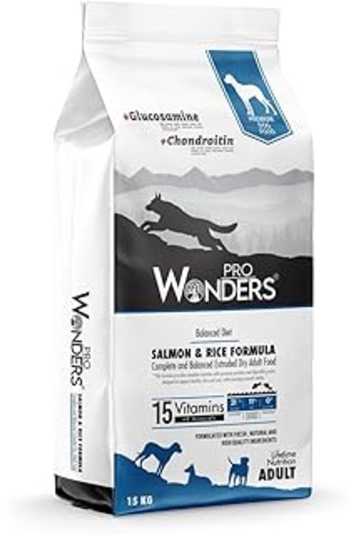 NETWORK ART Pro Wonders Somonlu Ve Pirinçli Yetişkin Köpek Maması 15 Kg