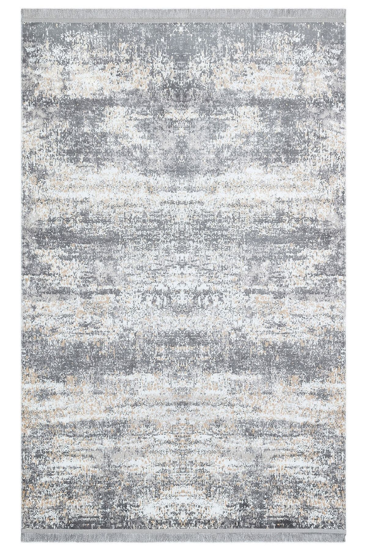 Eko Halı MAYER HALI ST 01 BEIGE GOLD XW Hav Toz Vermez Yıkanabilir Kaymaz İnce Dokuma Modern Halı