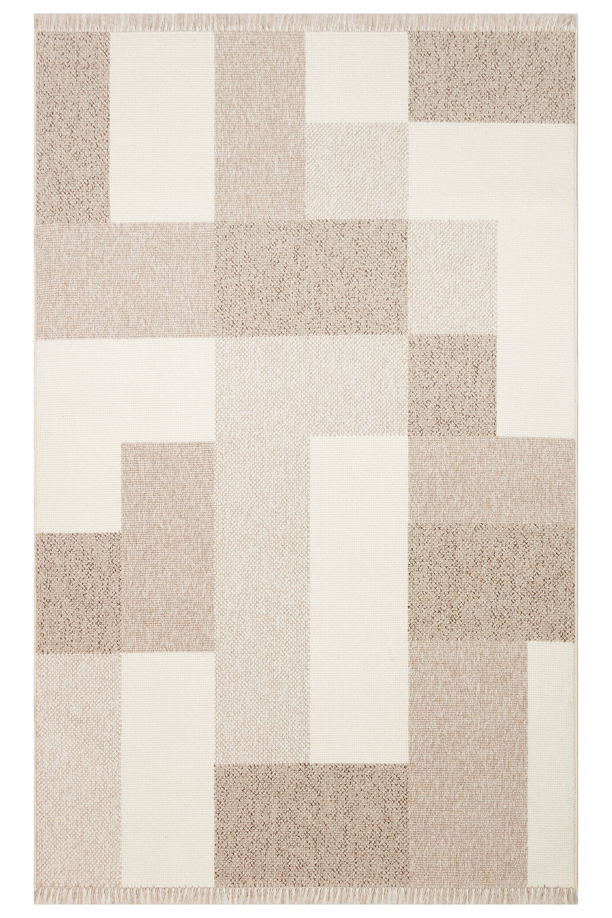 Eko Halı MAYER HALI OSL 07 BEIGE Hav Toz Vermez Hasır Dokuma Modern Makine Halısı