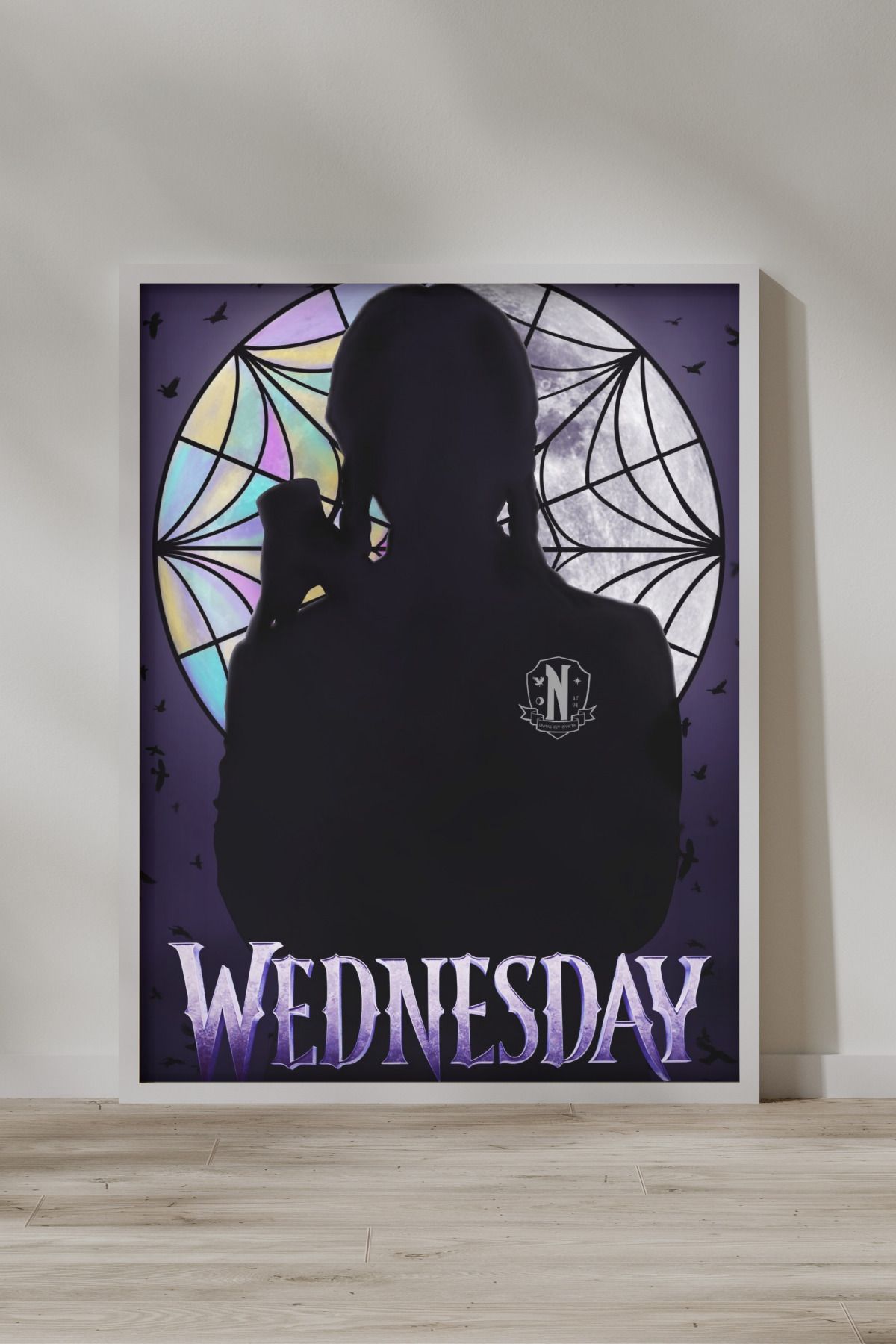 FGHGF Wednesday Seri 006 Çerçevesiz Poster & Duvar Tablosu