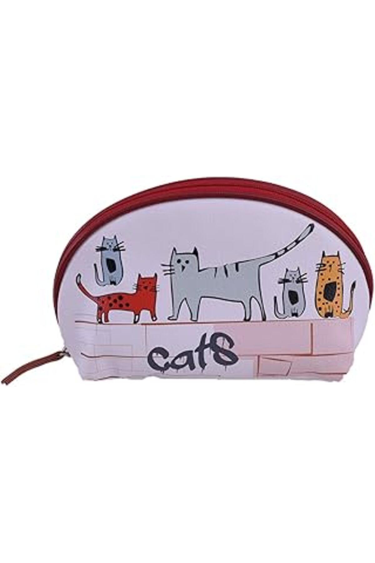 Mu Art Ahşap Biggdesign Cats Makyaj Çantası
