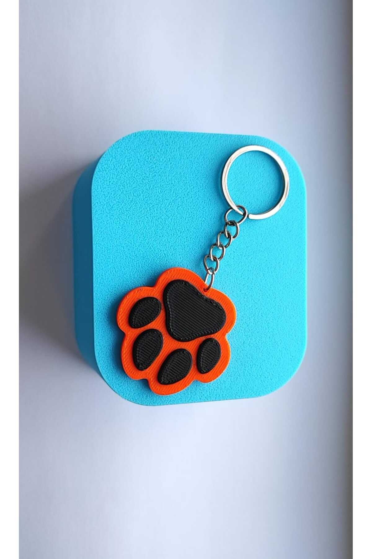 Özcan Toptan Tuhafiye Kedi Patisi Anahtarlık-Çanta Aksesuarı (1 Adet)