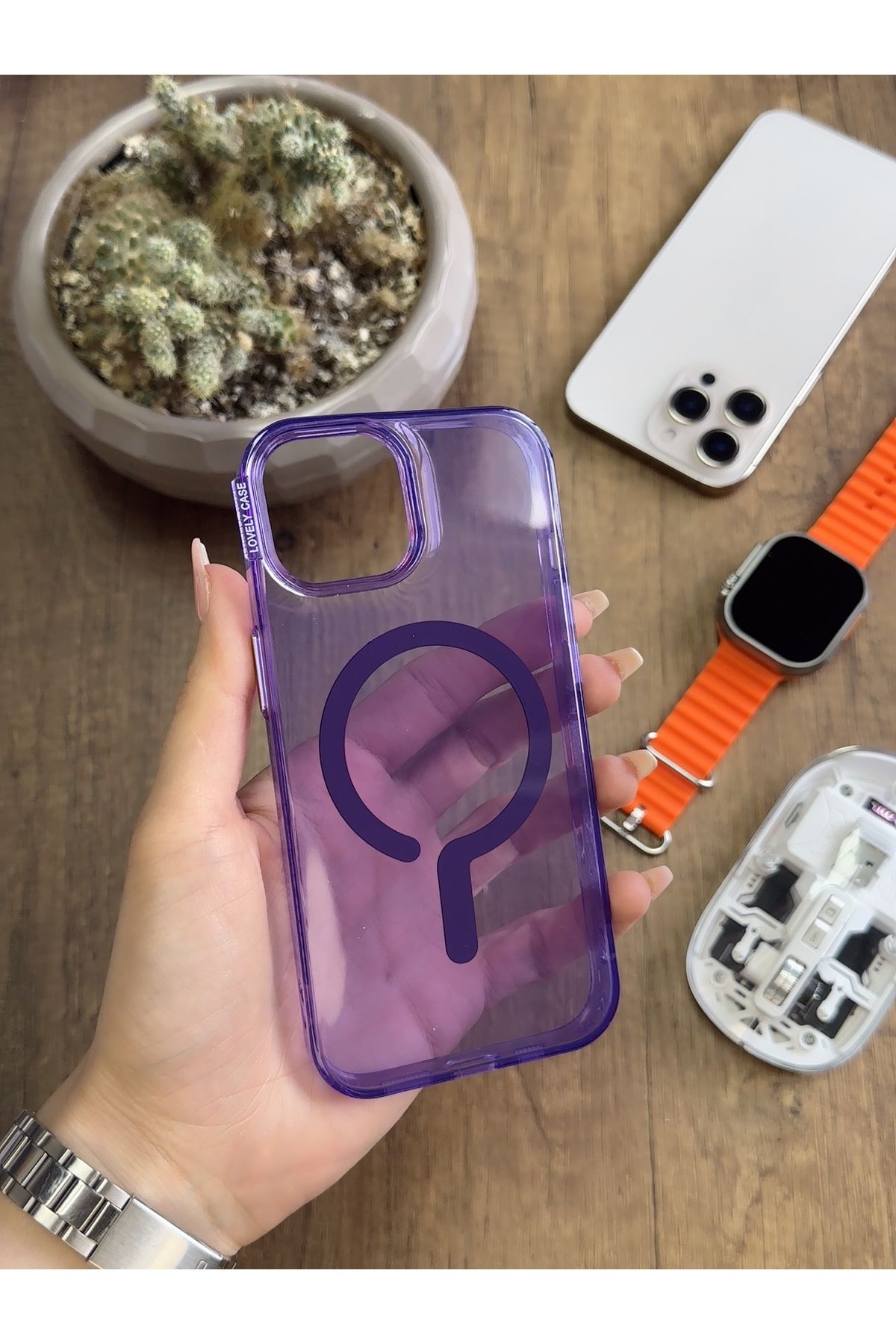 MTL iPhone 12 MagSafe Uyumlu Silikon Kılıf Soocase661