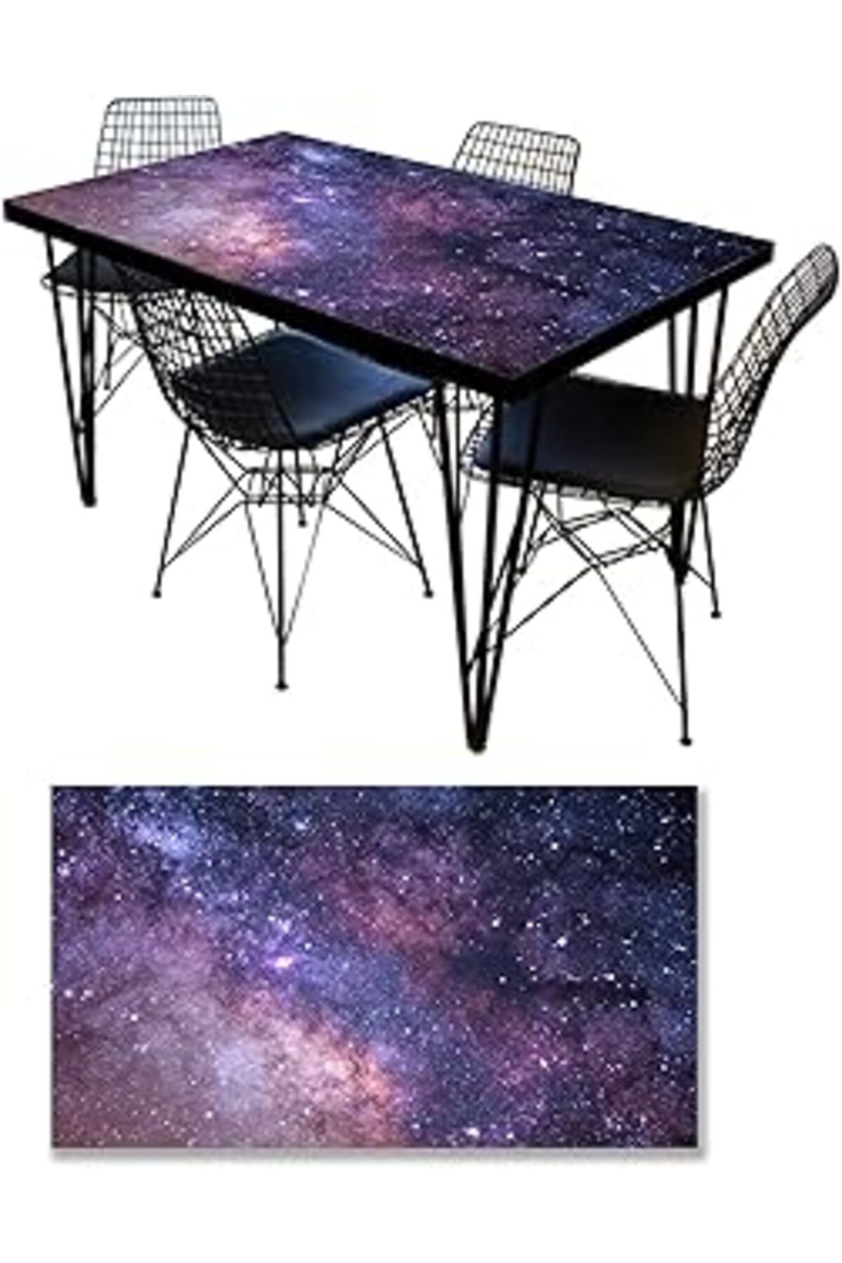 Mu Art Ahşap Masa Kaplama Folyosu Mobilya Masa Kaplama Folyoları Astronomik