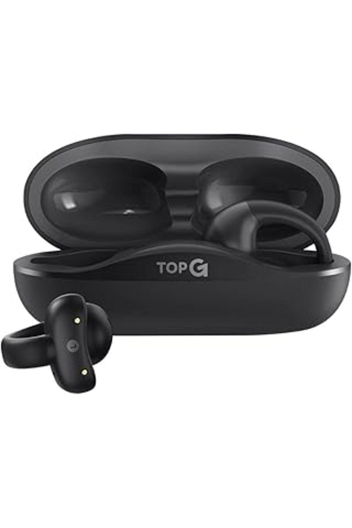 Qedii Topg Vox Q4 Ear Clip Siyah Kulak Içi Bluetooth Kulaklık