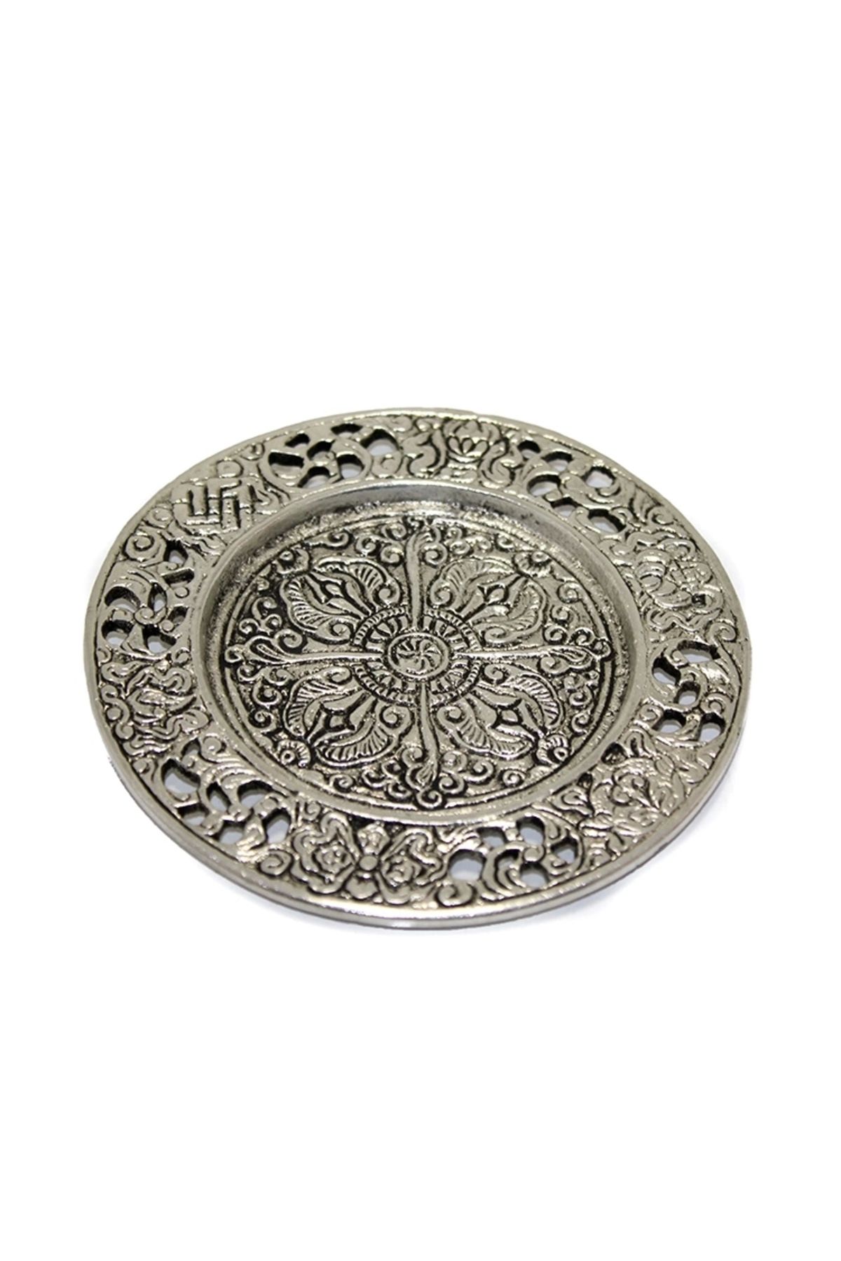 PRATİKOBA Metal Yuvarlak Tütsülük Model 8
