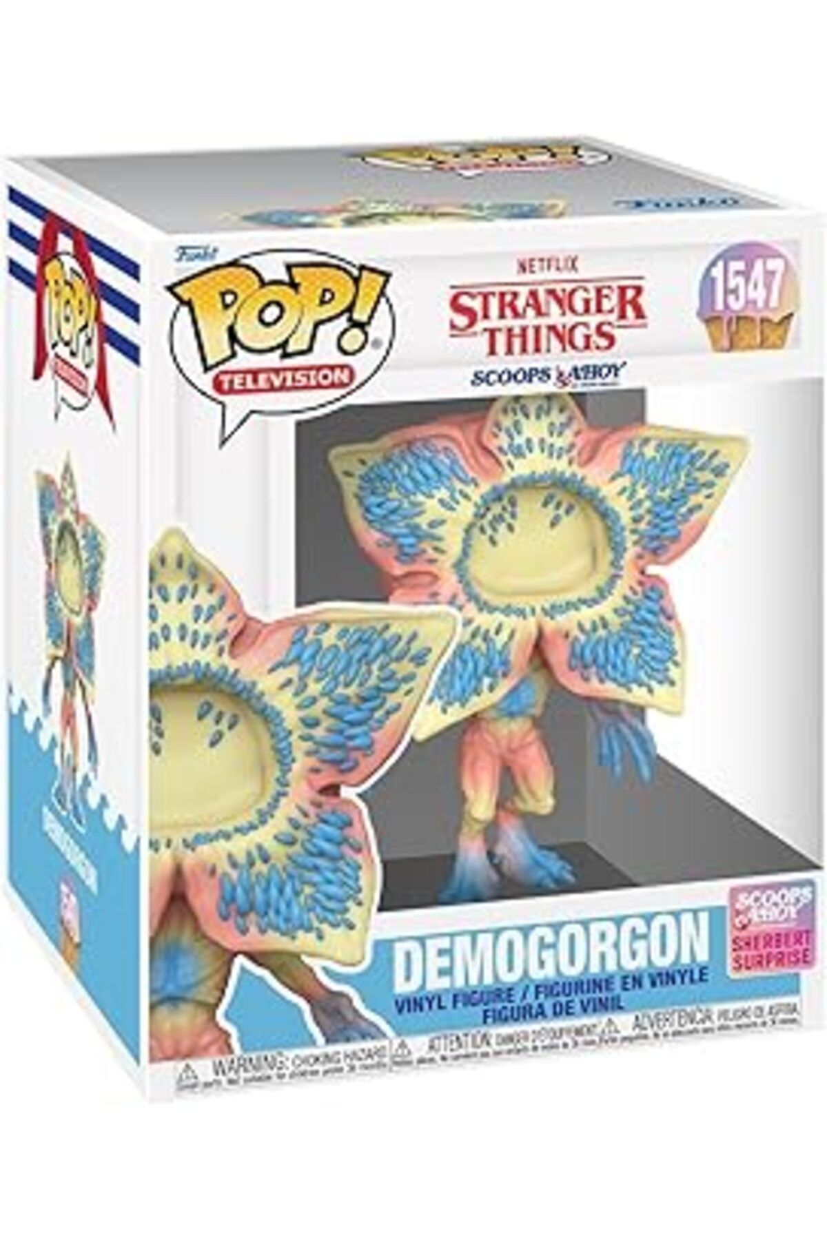 Mu Art Ahşap Nita Toys Funko Pop Super: Stranger Things - Demogorgon (Scoops Ahoy) 6" Figür