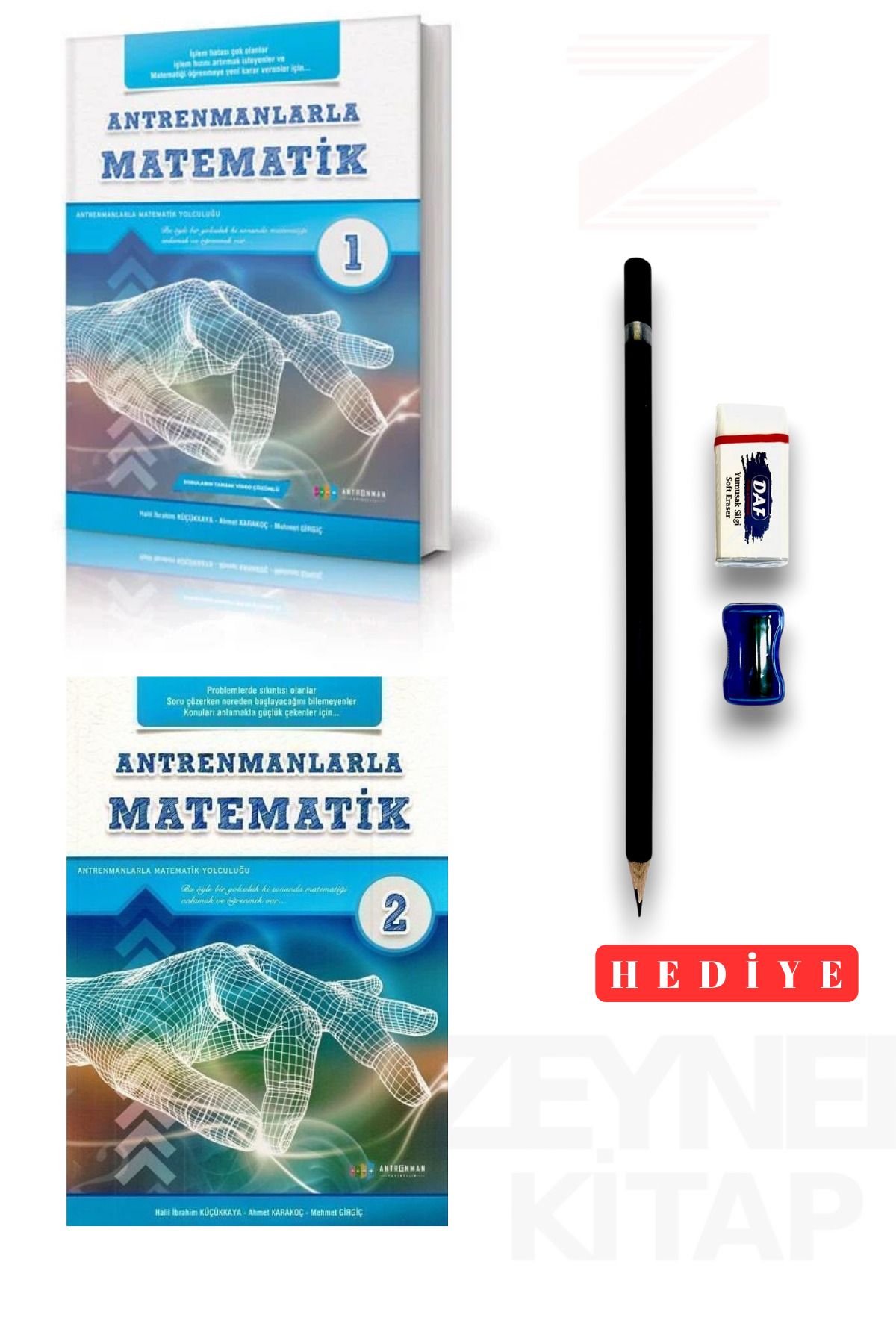 Antrenman Yayıncılık Antrenmanlarla Matematik 1 ve 2 (Sınav Seti Hediyeli 2 Kitap Set)
