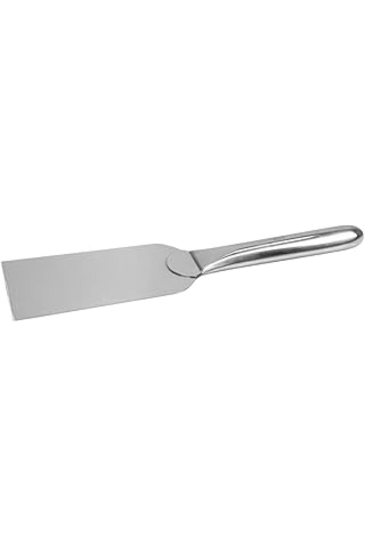 Mu Art Ahşap Çelik Tatlı Pasta Servis Spatulası, 12.5 X 8 Cm