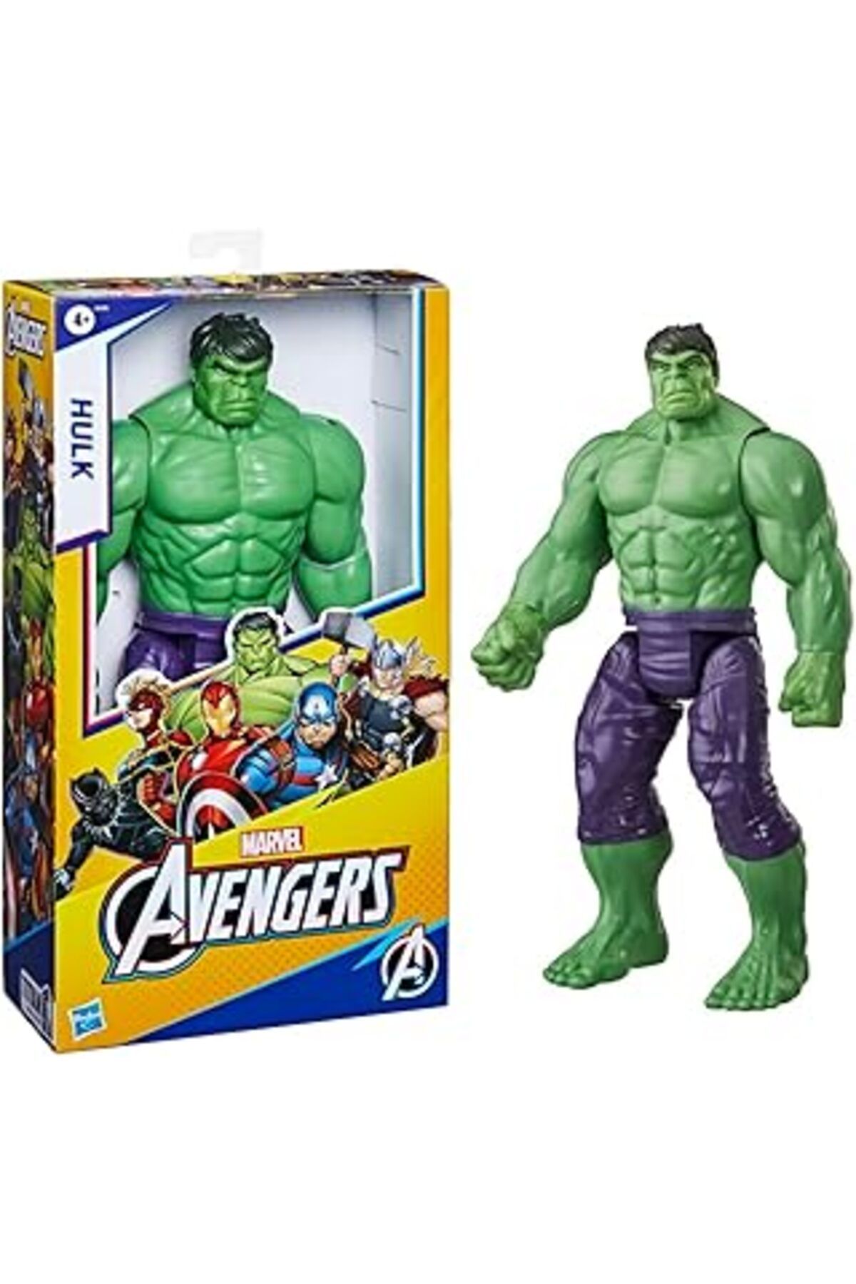 Mu Art Ahşap Avengers Titan Hero Hulk Özel Figür