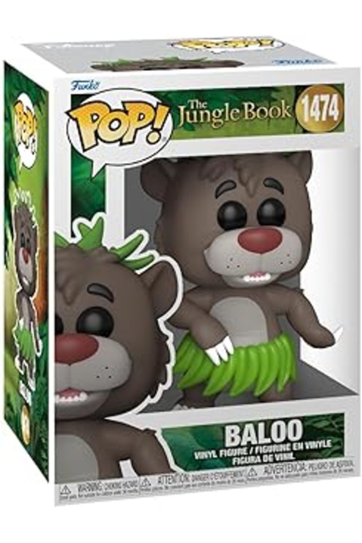 Qedii Nita Toys Funko Pop Disney: The Jungle Book - Baloo Figür