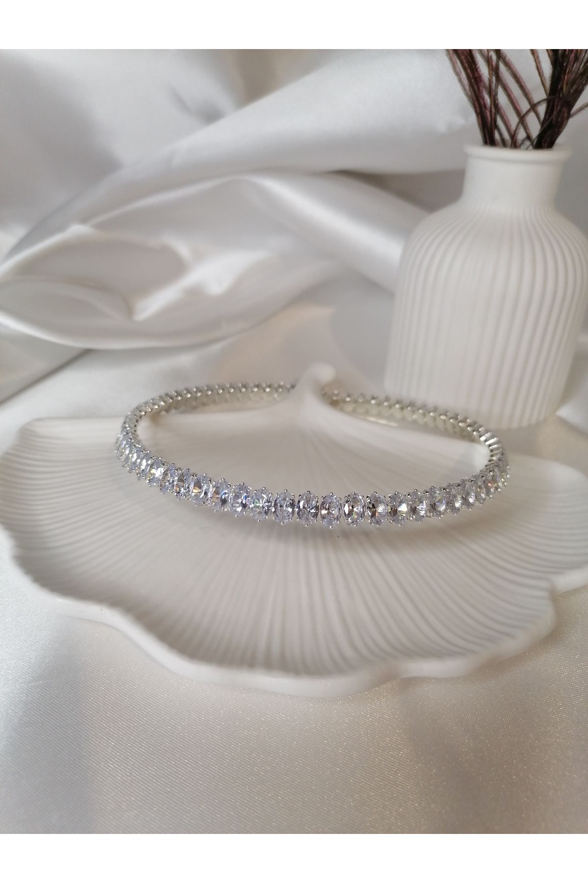 Lailis accessories Taşlı choker kolye