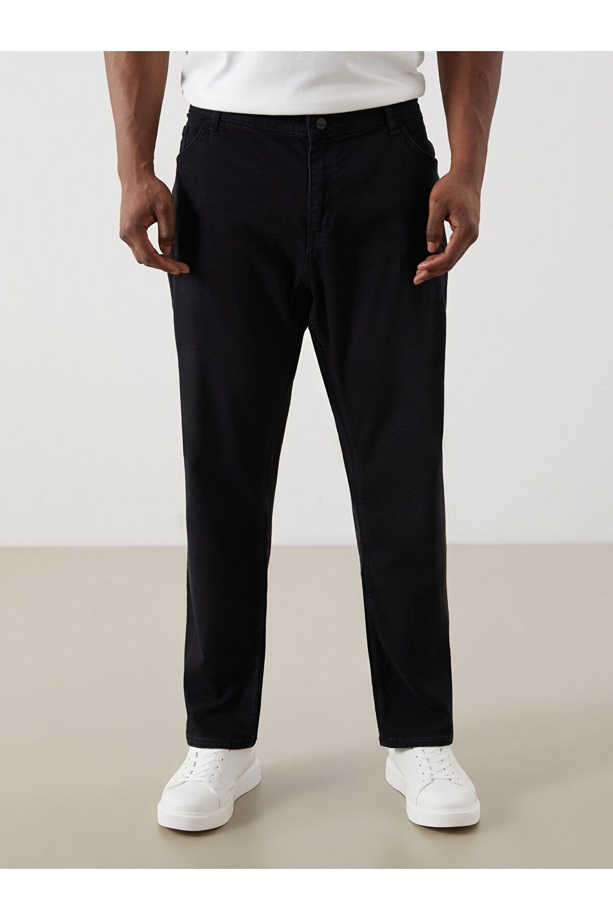 LC Waikiki-Ανδρικό τζιν παντελόνι Plus Size 779 Regular Fit 2