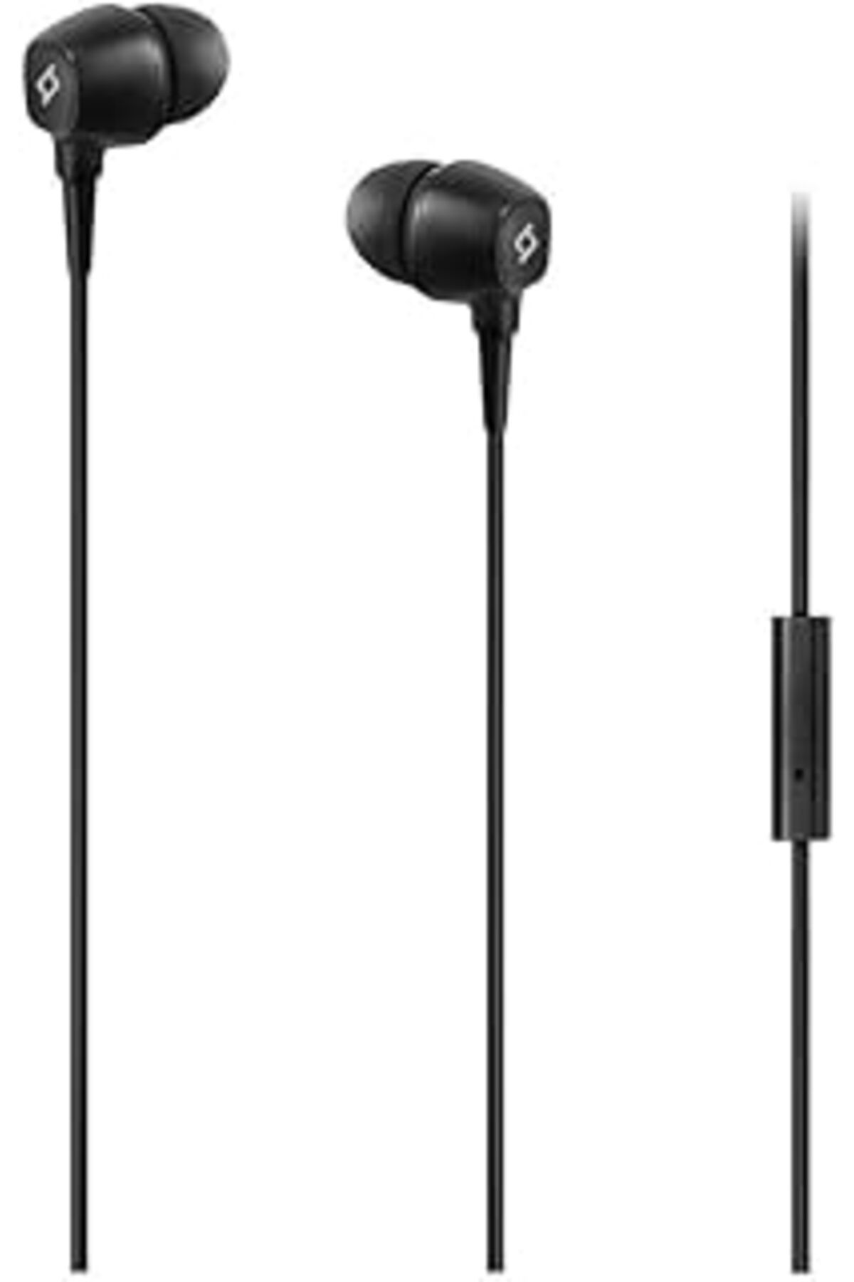 Qedii Ttec Pop Mikrofonlu Kulakiçi Kulaklık 3.5mm Siyah