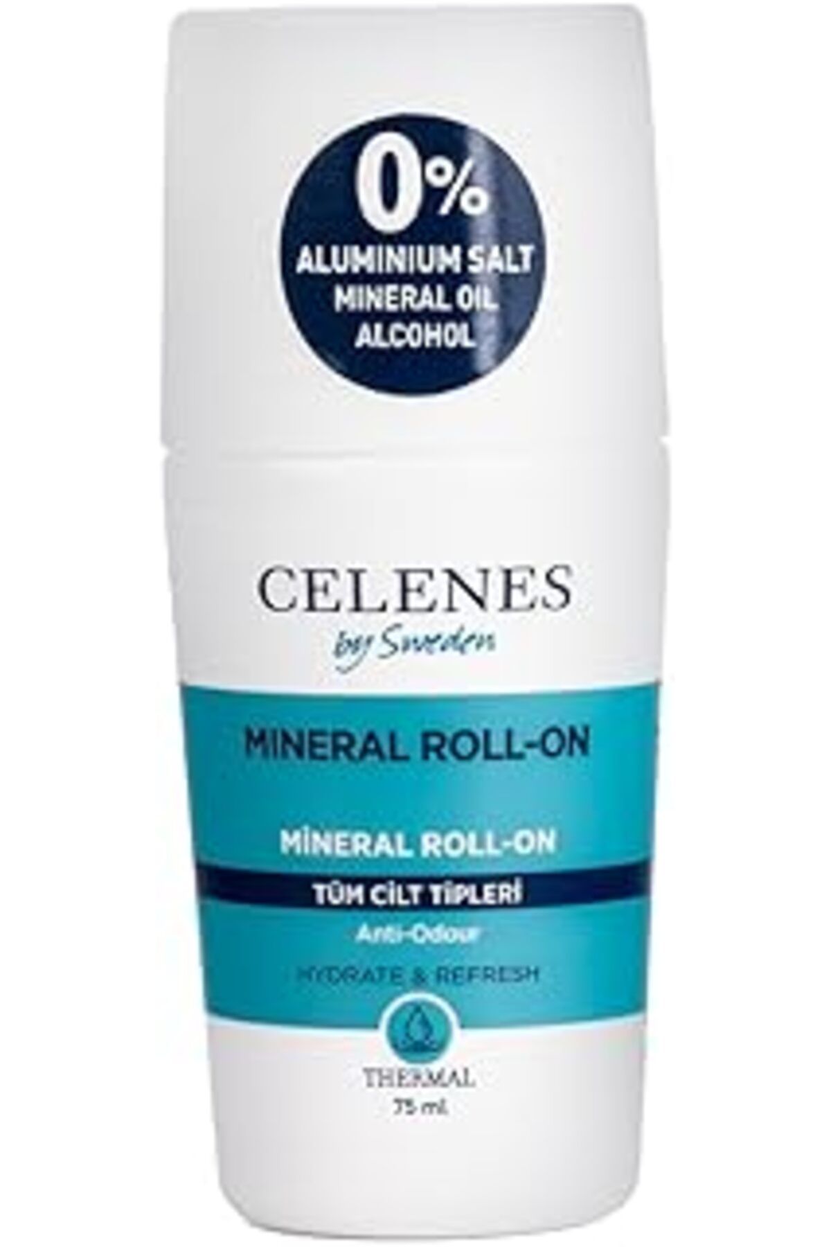 Qedii Celenes Thermal Roll On Tüm Ciltler İçin (75 Ml)