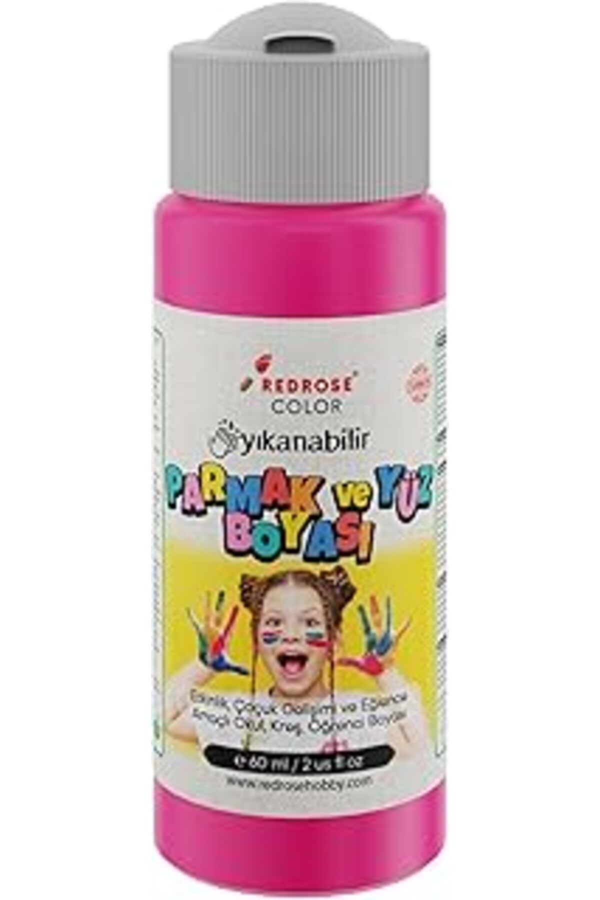 Qedii Red Rose Fuşya Parmak Boyası 60 Ml