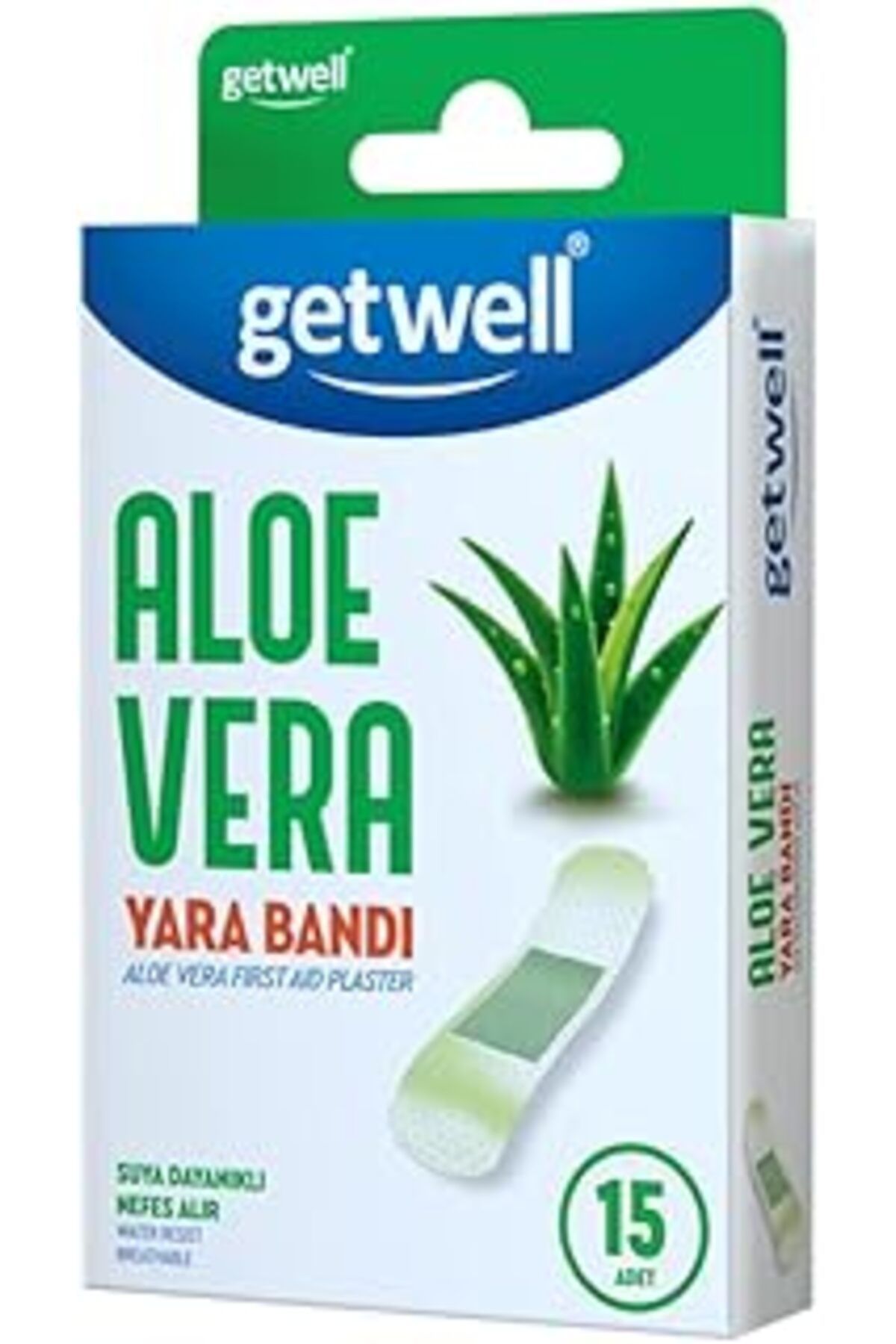 Mu Art Ahşap Getwell Yara Bandı Aloevera 19X72 15'Li