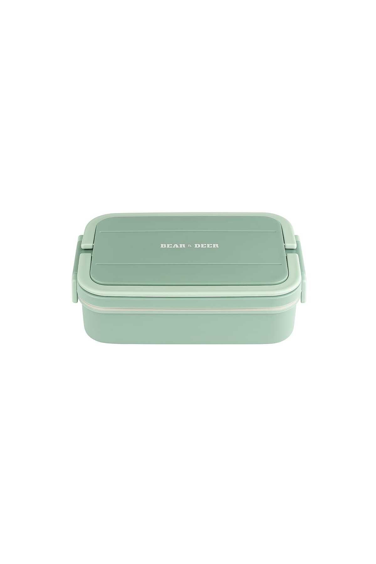 ALPA STORE BEER & DEER ÇELİK SIZDIRMAZ 750 ML BESLENME KABI LUNCH BOX SAKLAMA KUTUSU SEFER TASI YEMEK KUTUSU