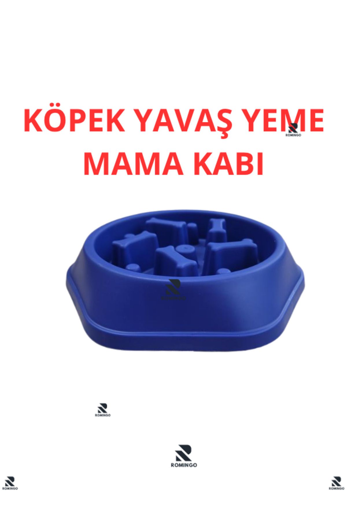 Romingo Köpek Yavaş Yeme Mama Kabı Köpek Mama Kabı