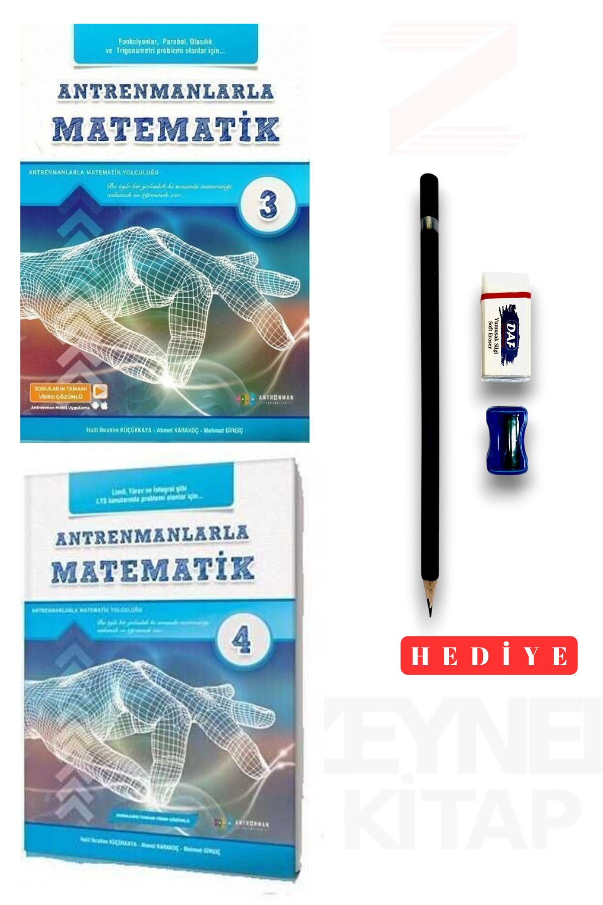 Antrenman Yayıncılık Antrenmanlarla Matematik 3 Ve 4 (Sınav Seti Hediyeli 2 Kitap Set)