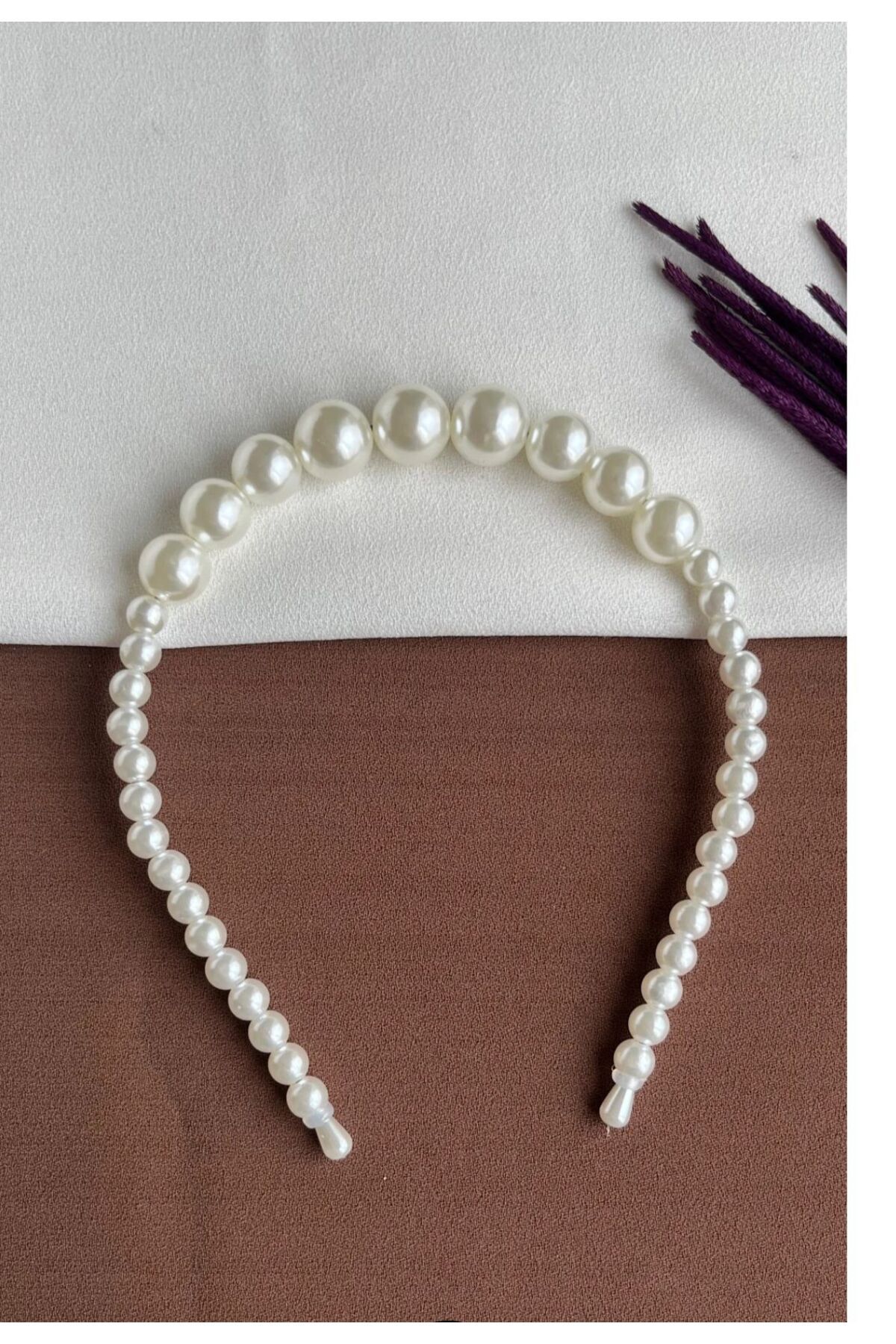 EMKSHOP ZARİF İNCİ TAÇ