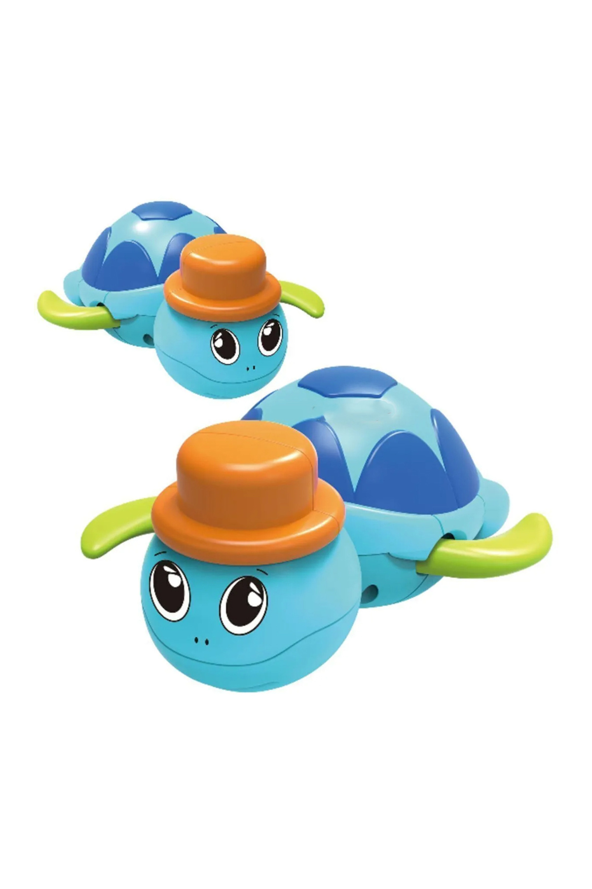 Shoplandu Sevimli Kurmalı Suda Yüzen Kaplumbağa - Banyo Küvet Havuz Deniz Oyuncağı fotoğrafı 6 (önizleme)